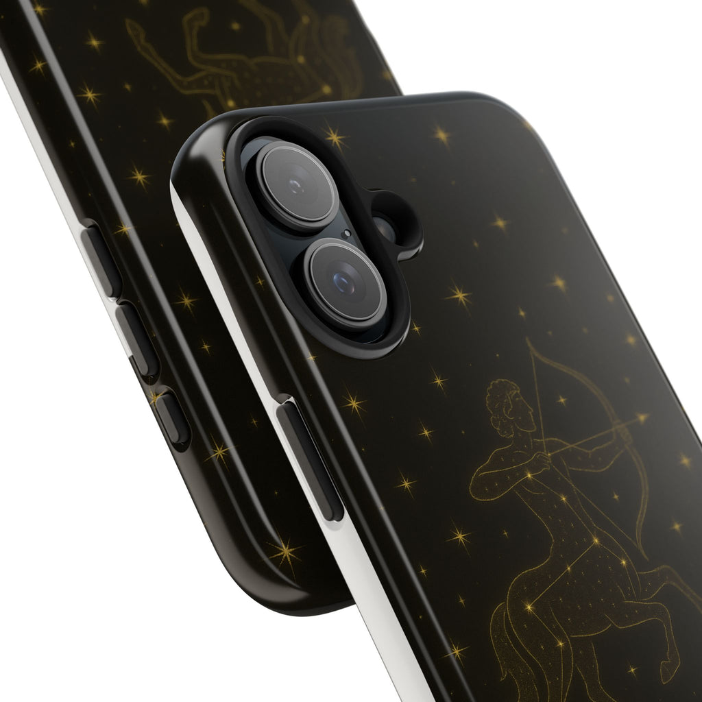 Sagittarius Constellation Tough Phone Case — Zodiac Archer Protective Cover