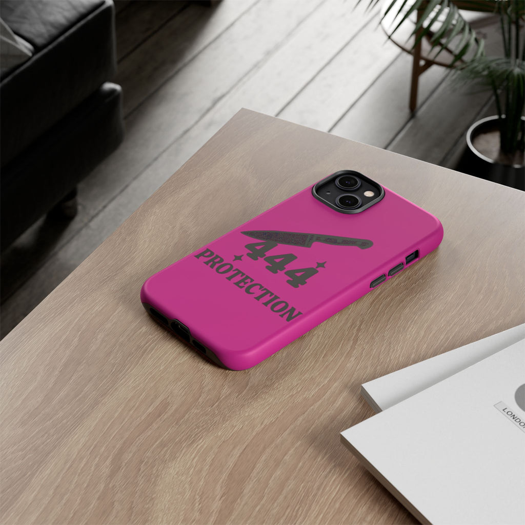 Black & Pink 444 Protection Phone Case