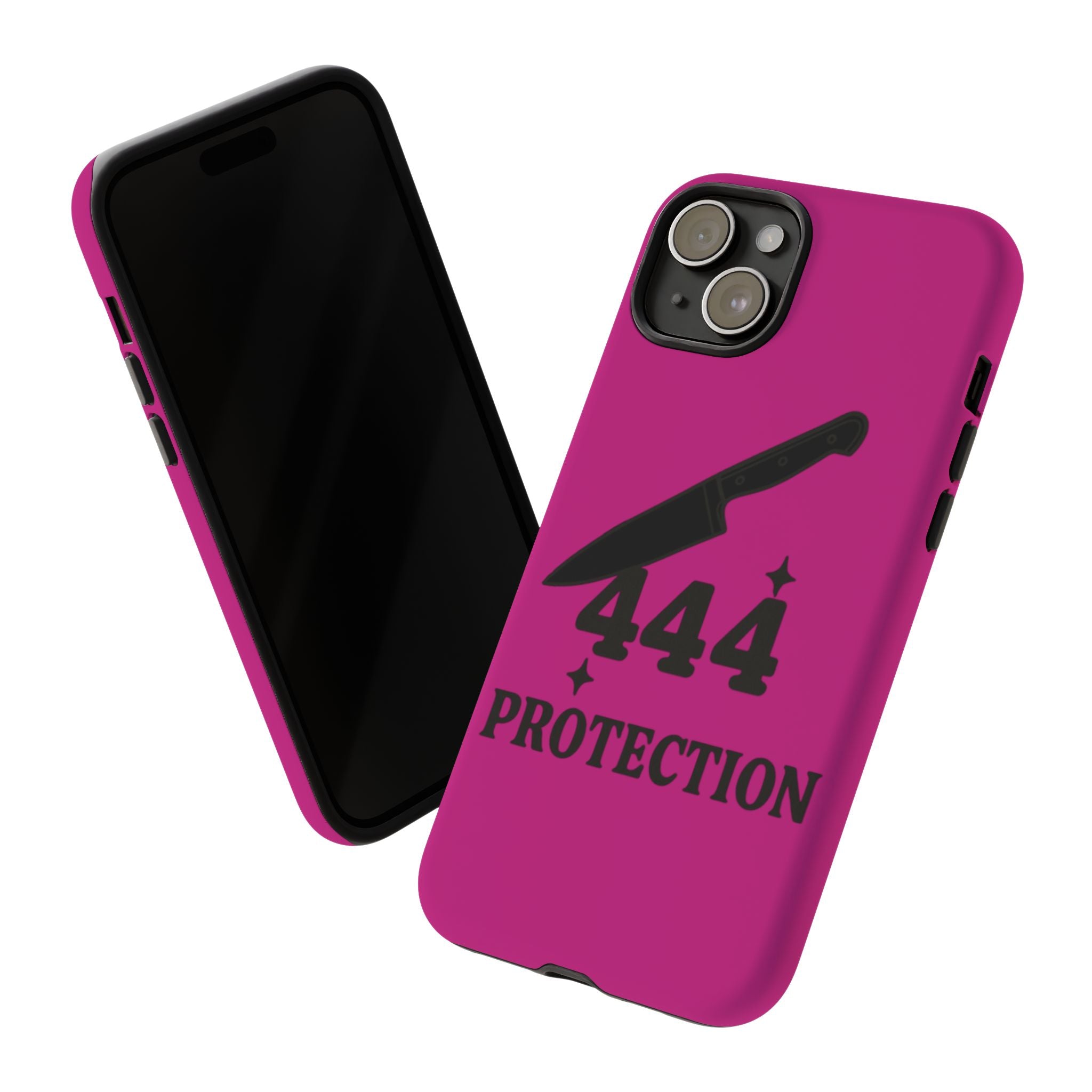 Black & Pink 444 Protection Phone Case