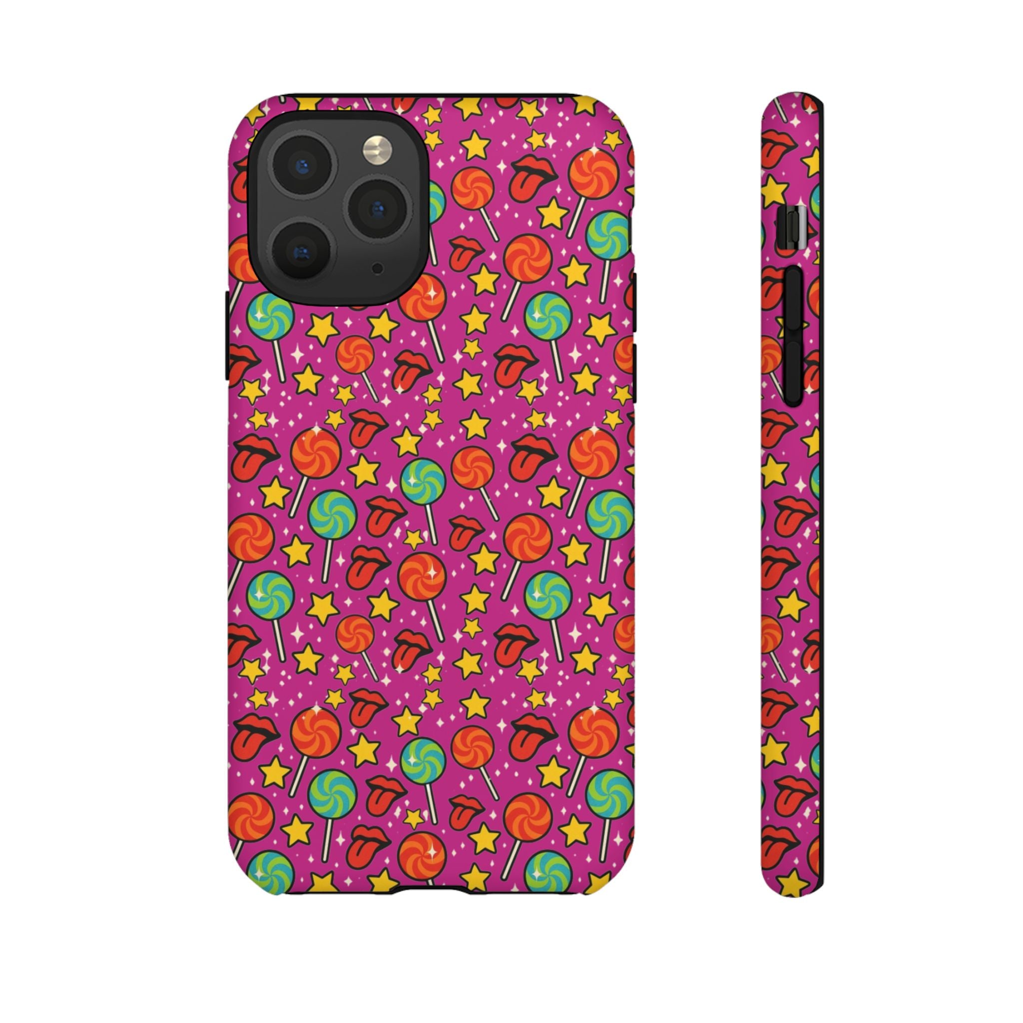 Lollipops & Lips Retro Phone Cases