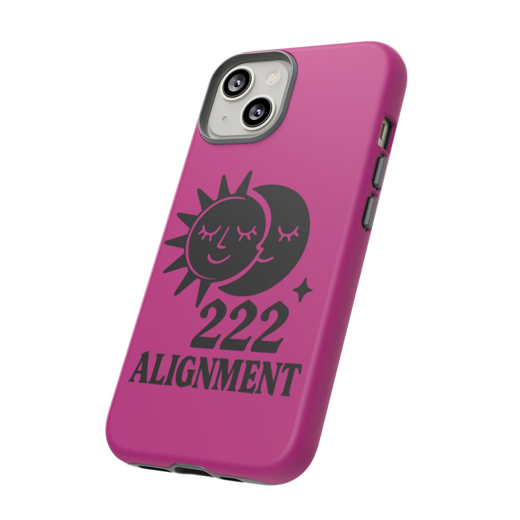 Black & Pink 222 Alignment Phone Case