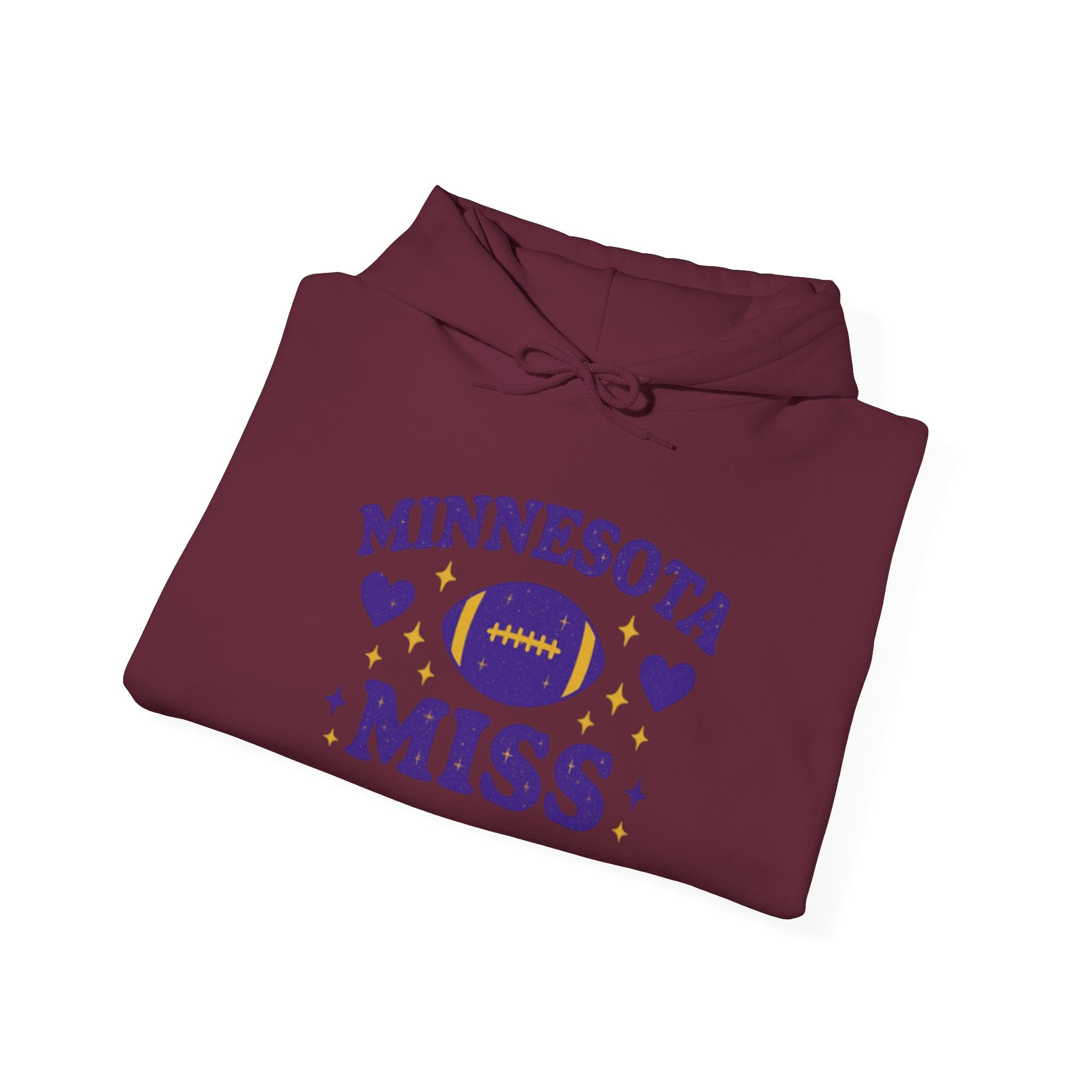 Minnesota Miss Football Hoodie — Cute State Pride Pullover