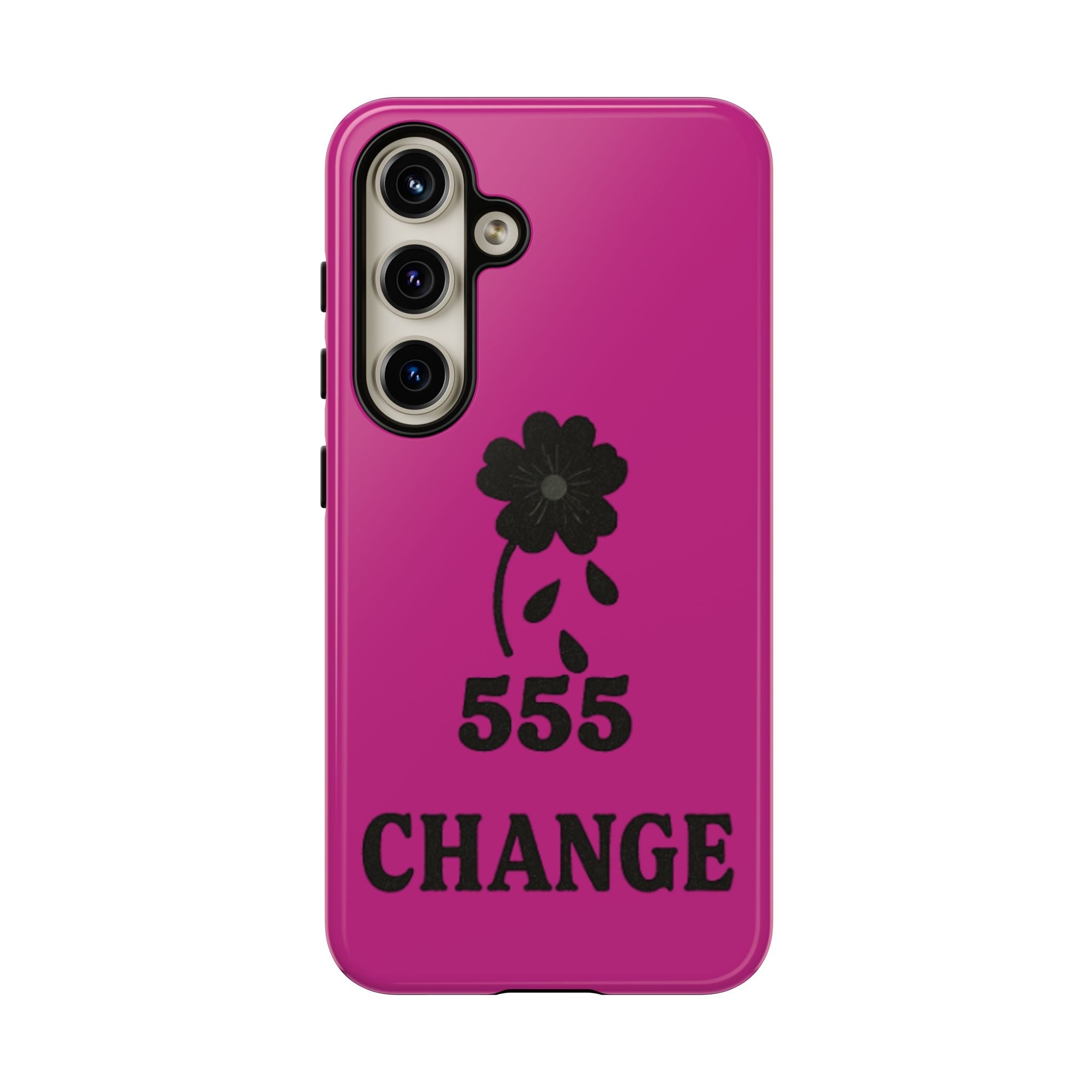Black & Pink 555 Change Phone Case