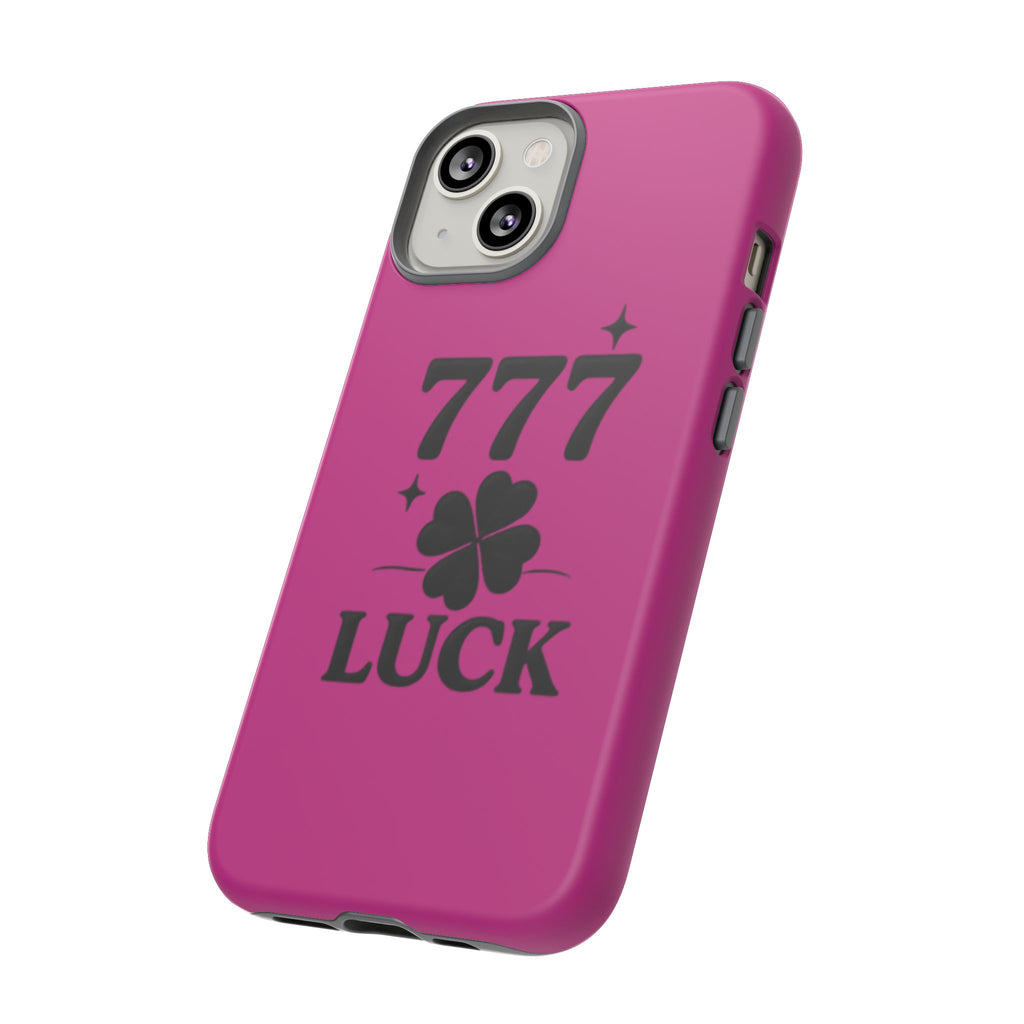 Black & Pink 777 Luck Phone Case