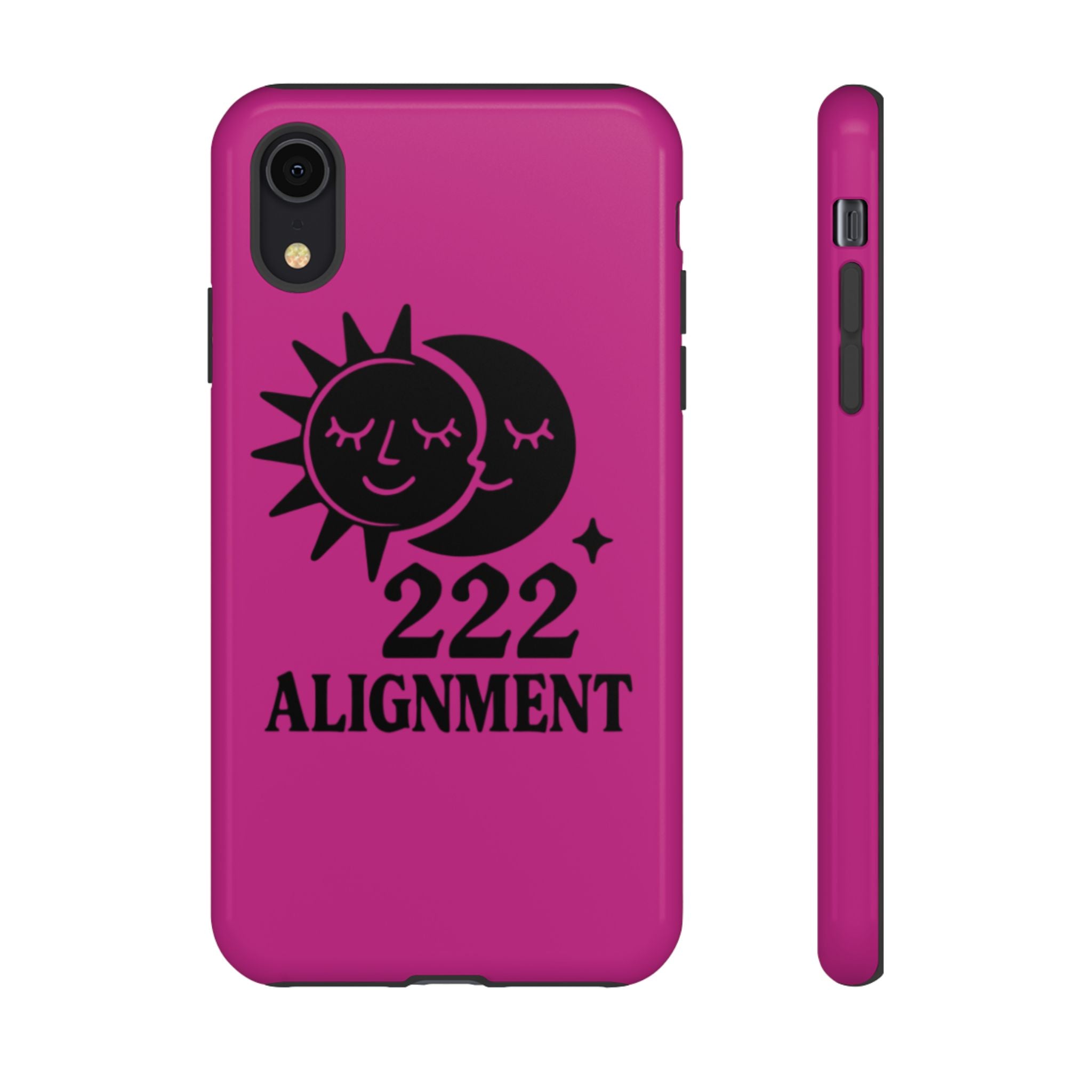 Black & Pink 222 Alignment Phone Case