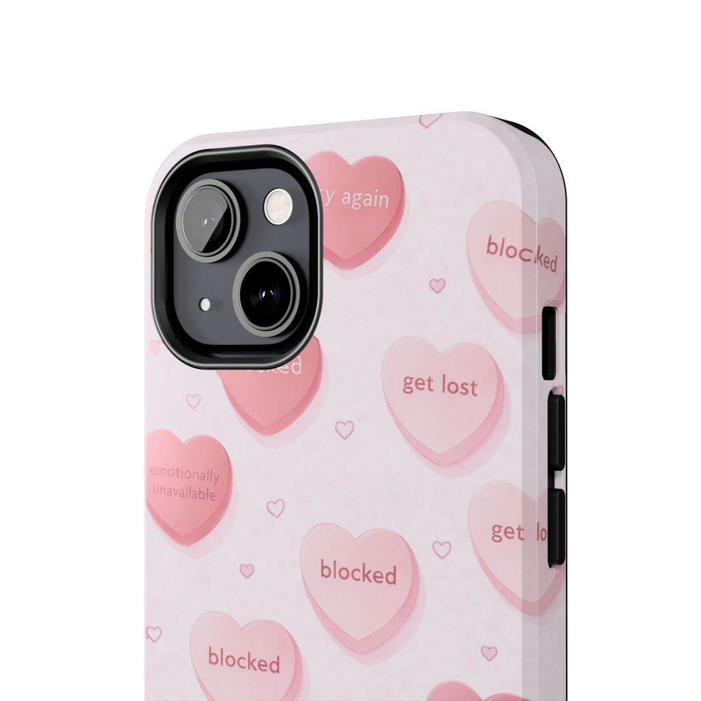 Non-Conversation Hearts Phone Case