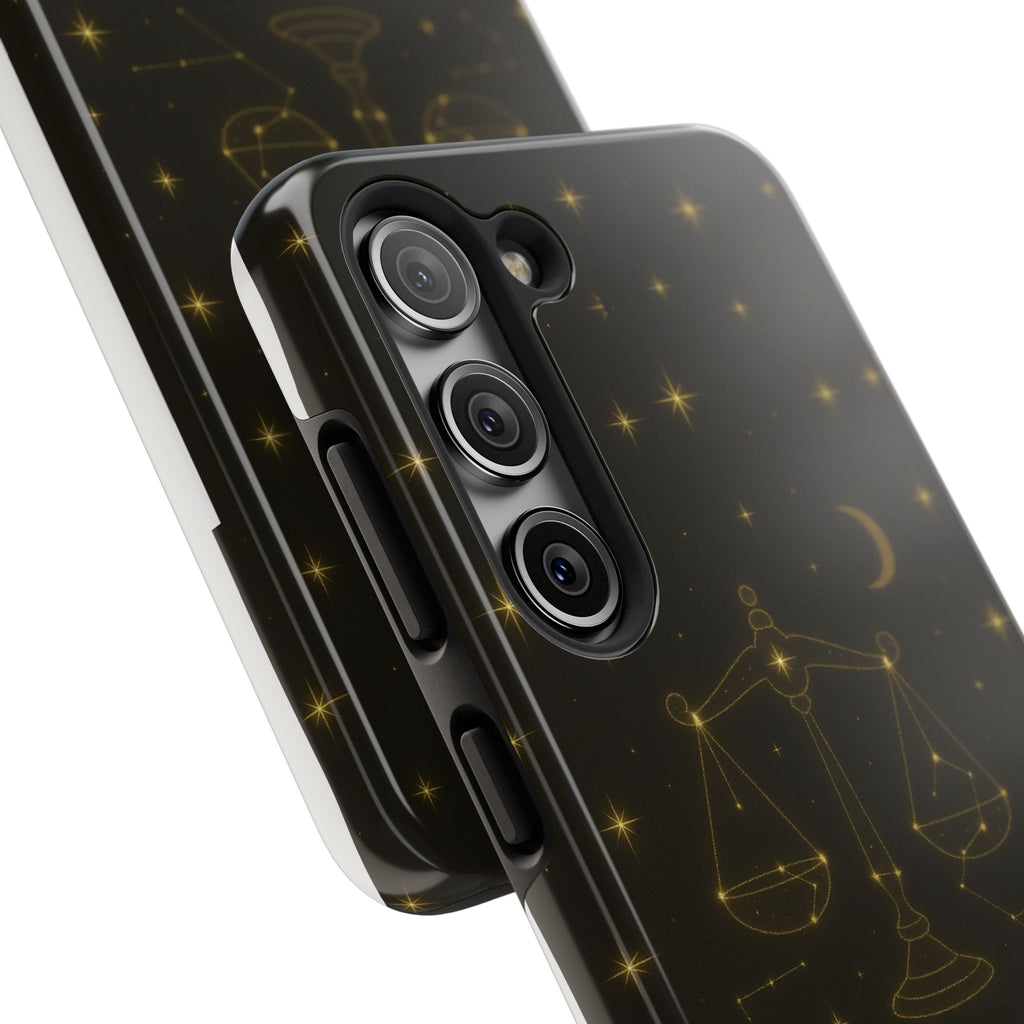 Libra Zodiac Tough Phone Case — Golden Scales