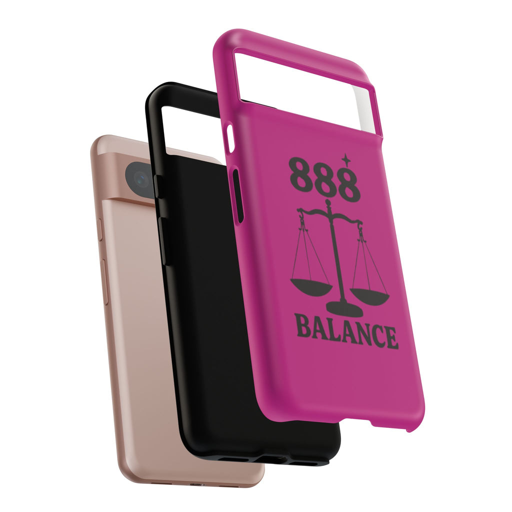 Black & Pink 888 Balance Phone Case