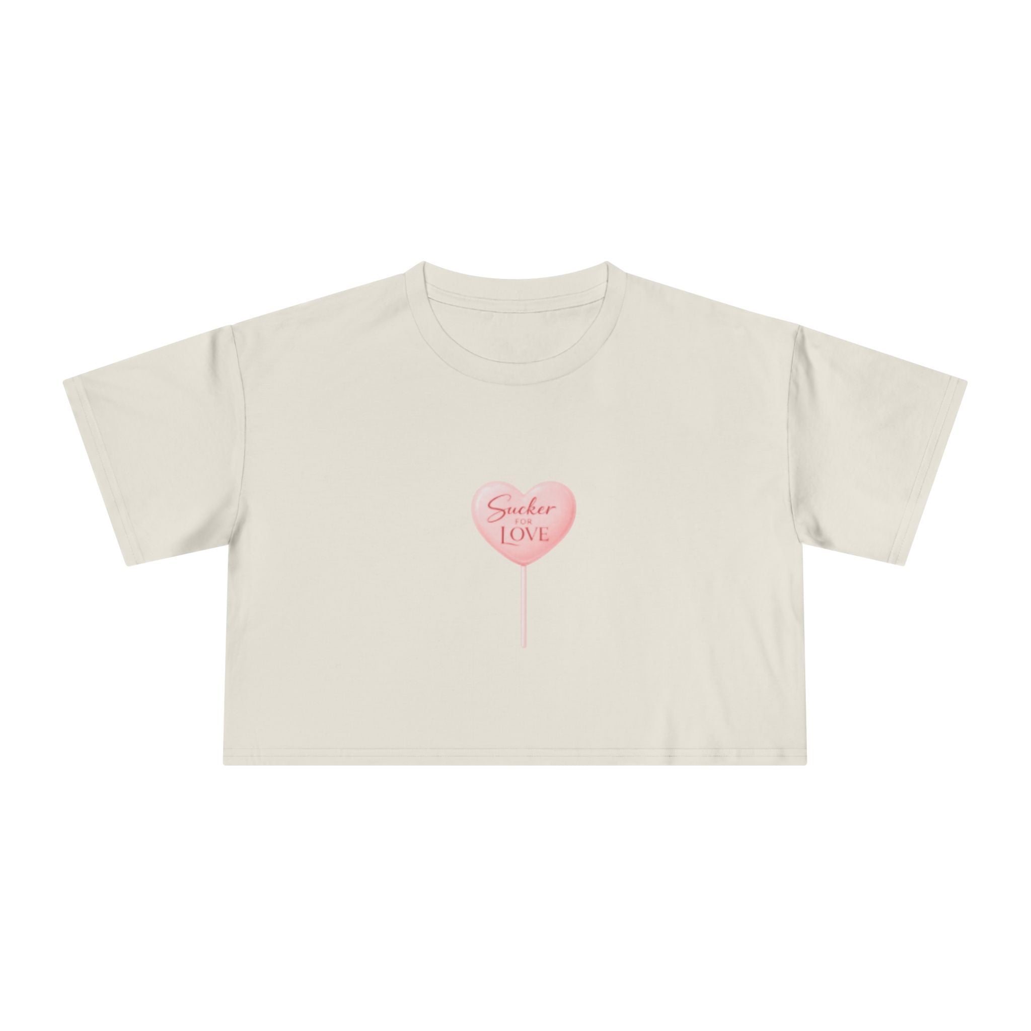 "Sucker for Love" Cropped Tee