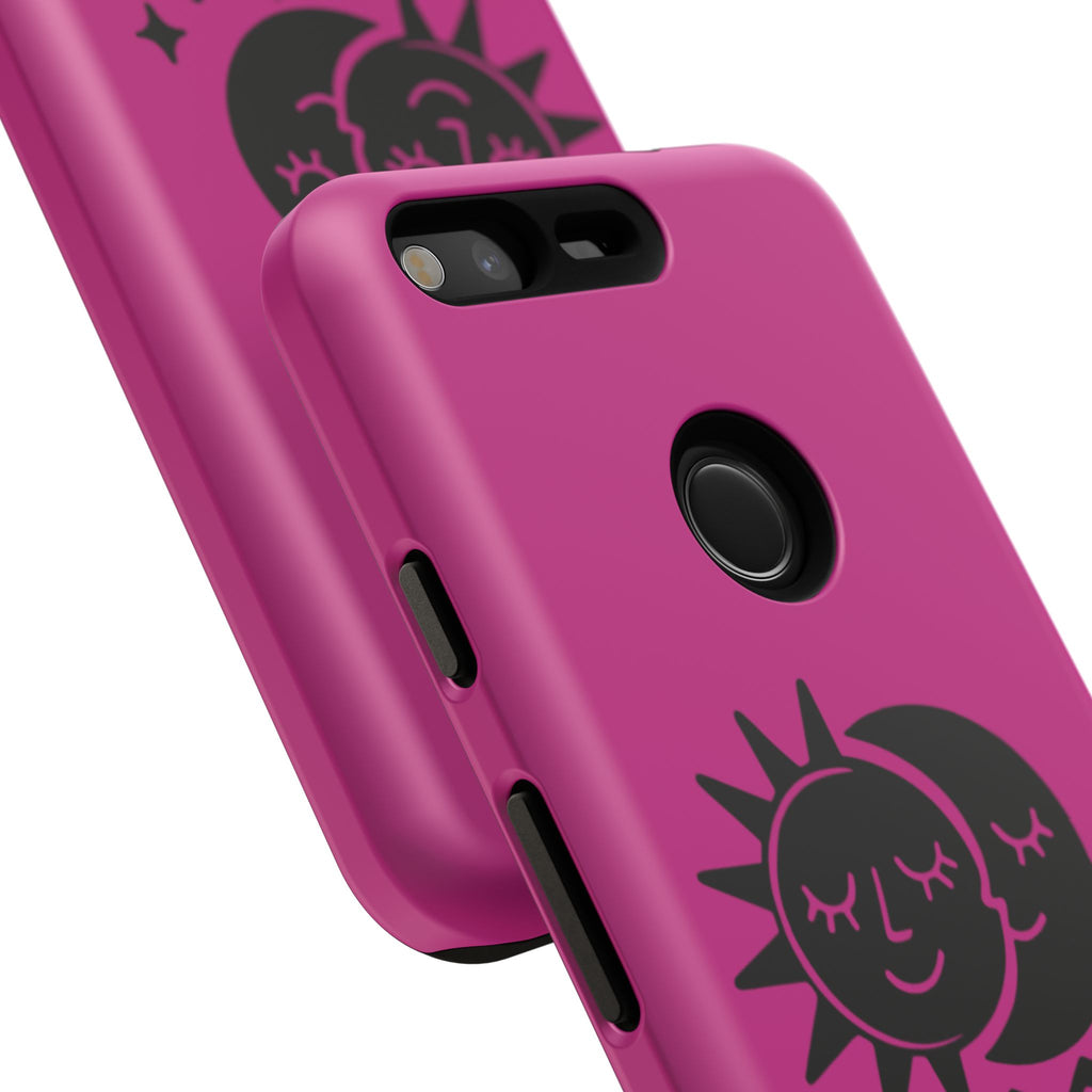 Black & Pink 222 Alignment Phone Case