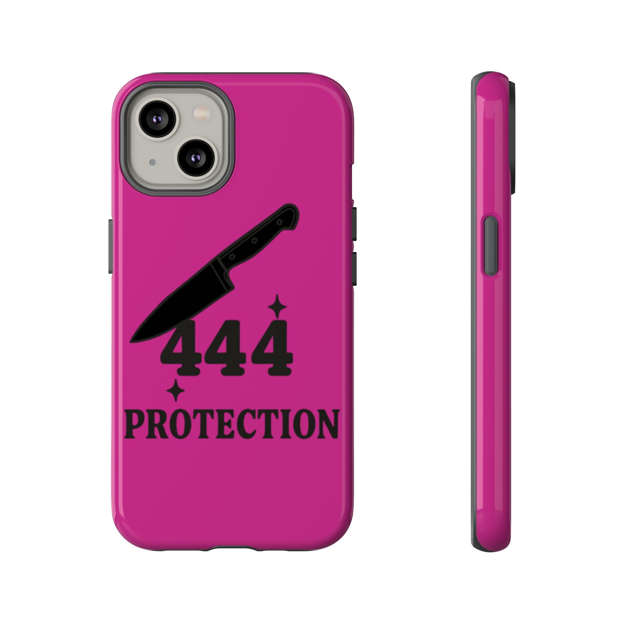 Black & Pink 444 Protection Phone Case