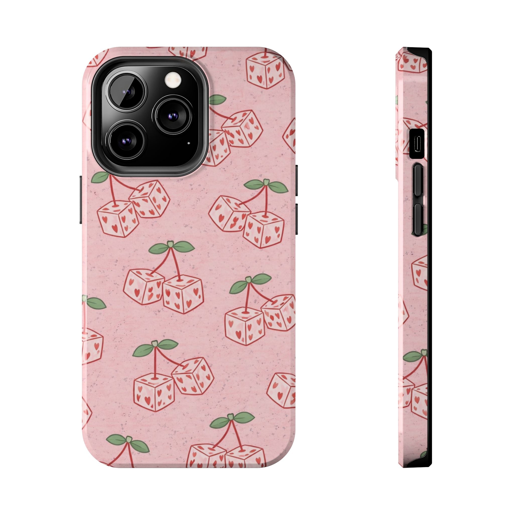 Cherry Di Hearts Phone Case