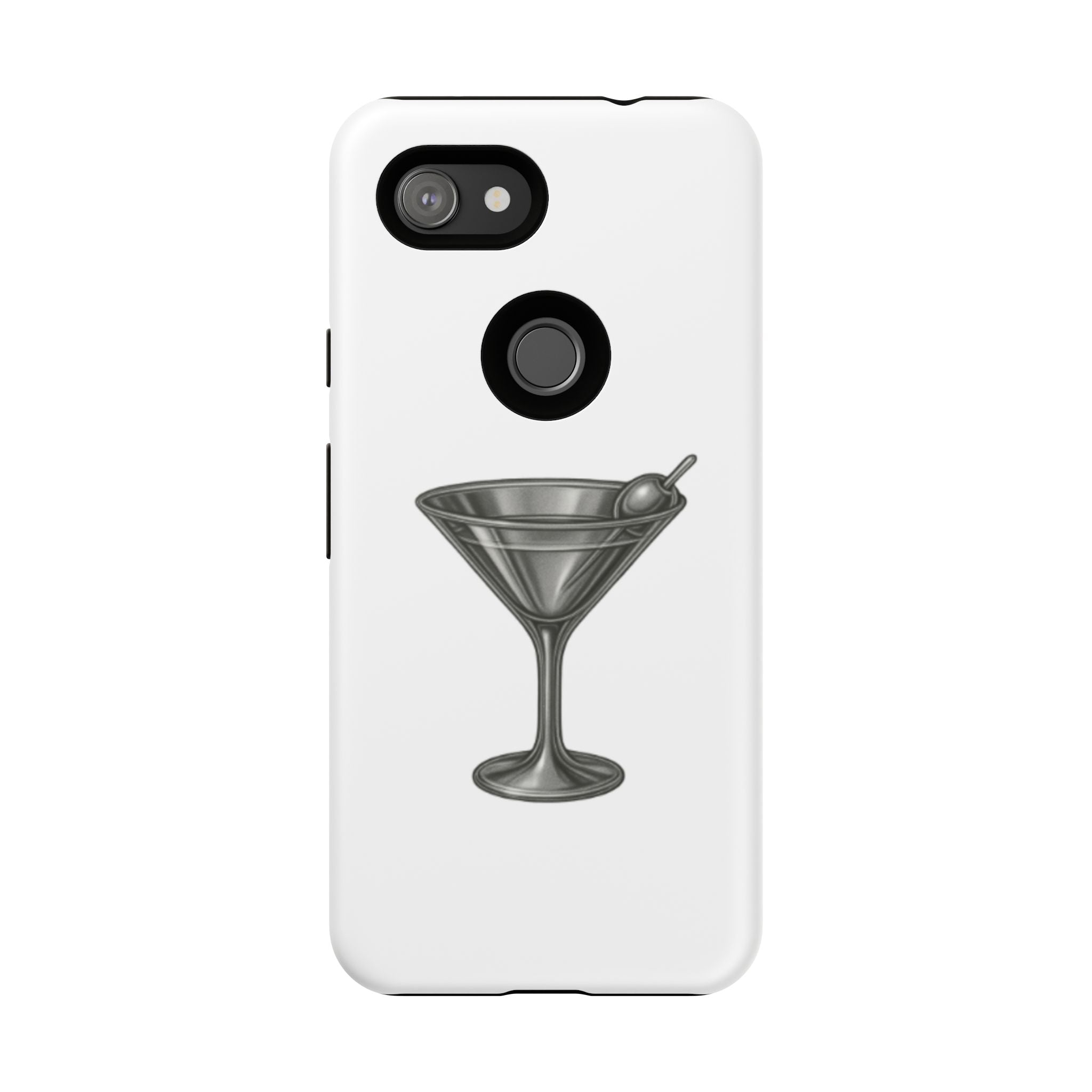 Silver Martini Tough Case