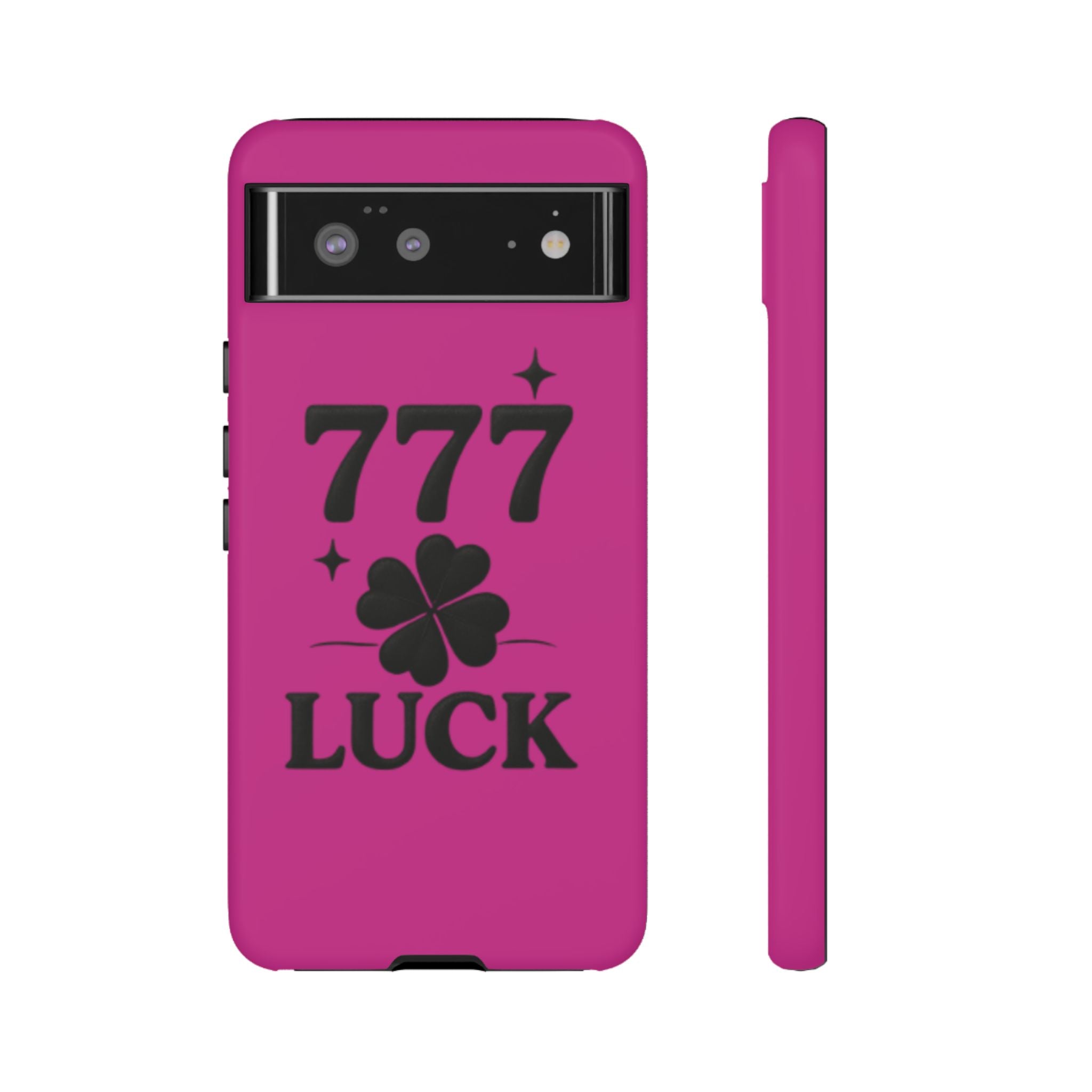 Black & Pink 777 Luck Phone Case