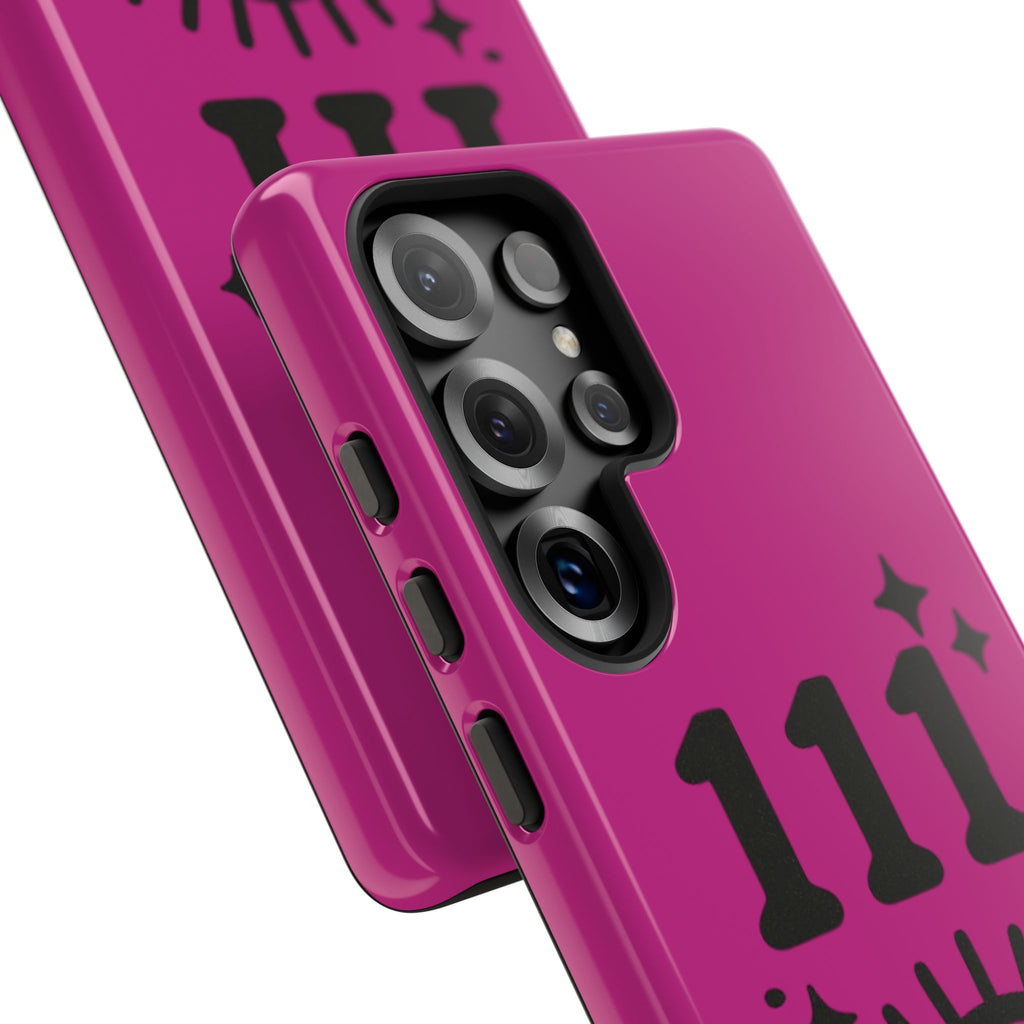 Black & Pink 111 Intuition Phone Case