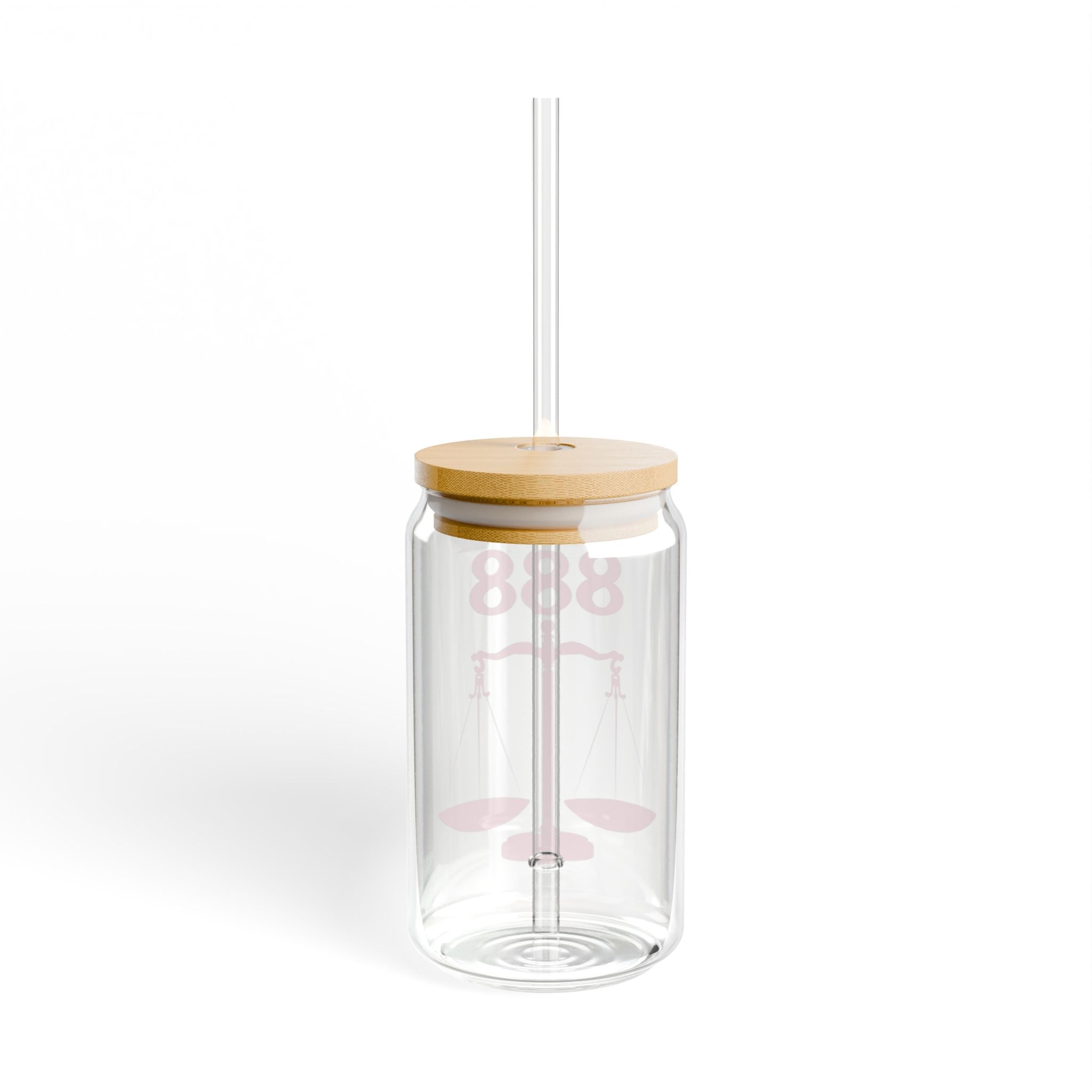 Pink Sipper Glass 888