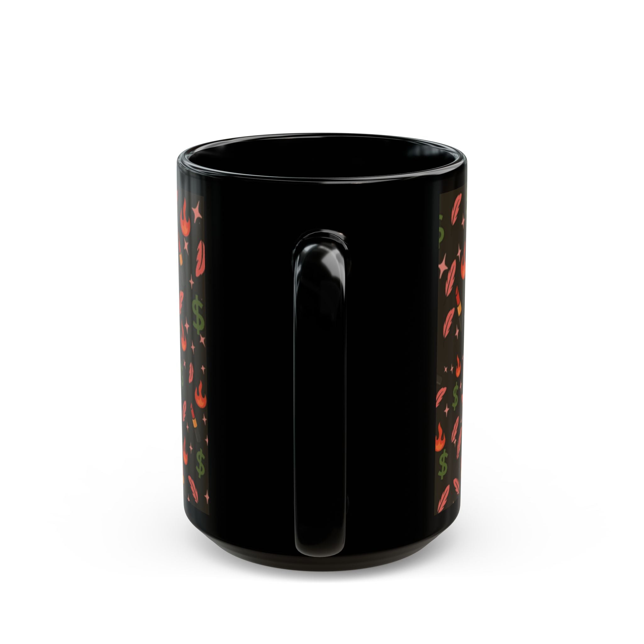 Maneater Black Coffee Mug — 11oz & 15oz