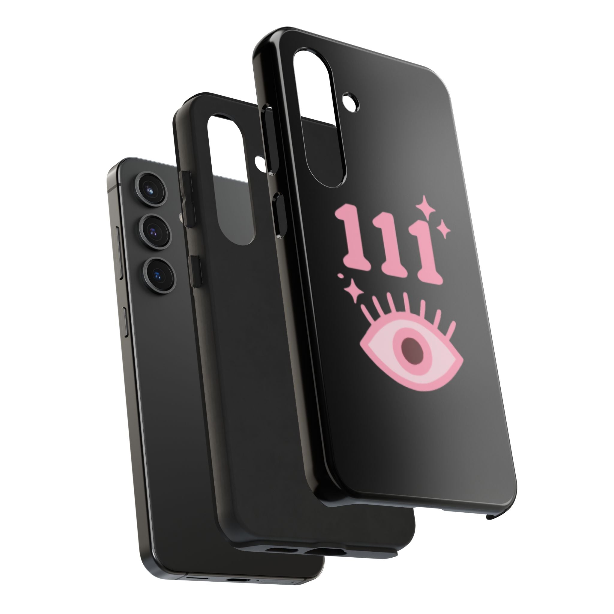 Black & Pink 111 Phone Case