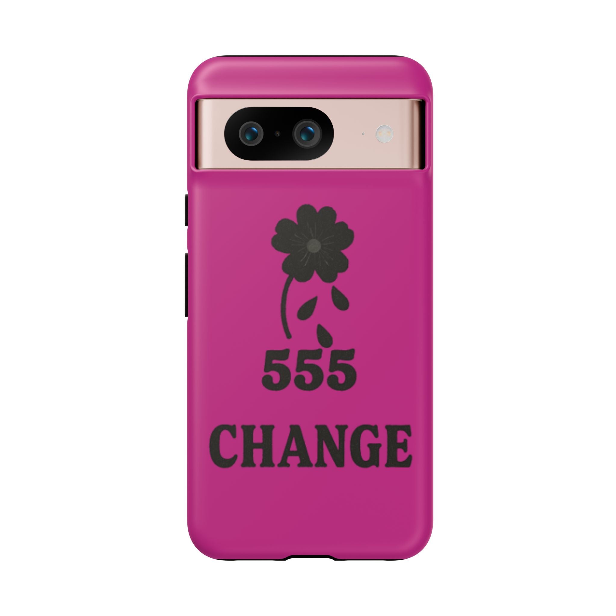 Black & Pink 555 Change Phone Case