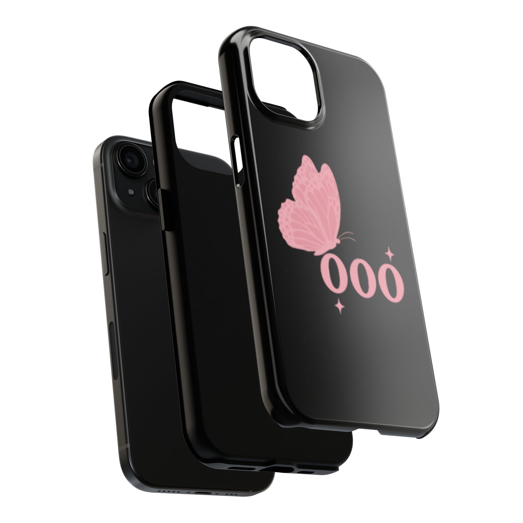 Black & Pink 000 Phone Case
