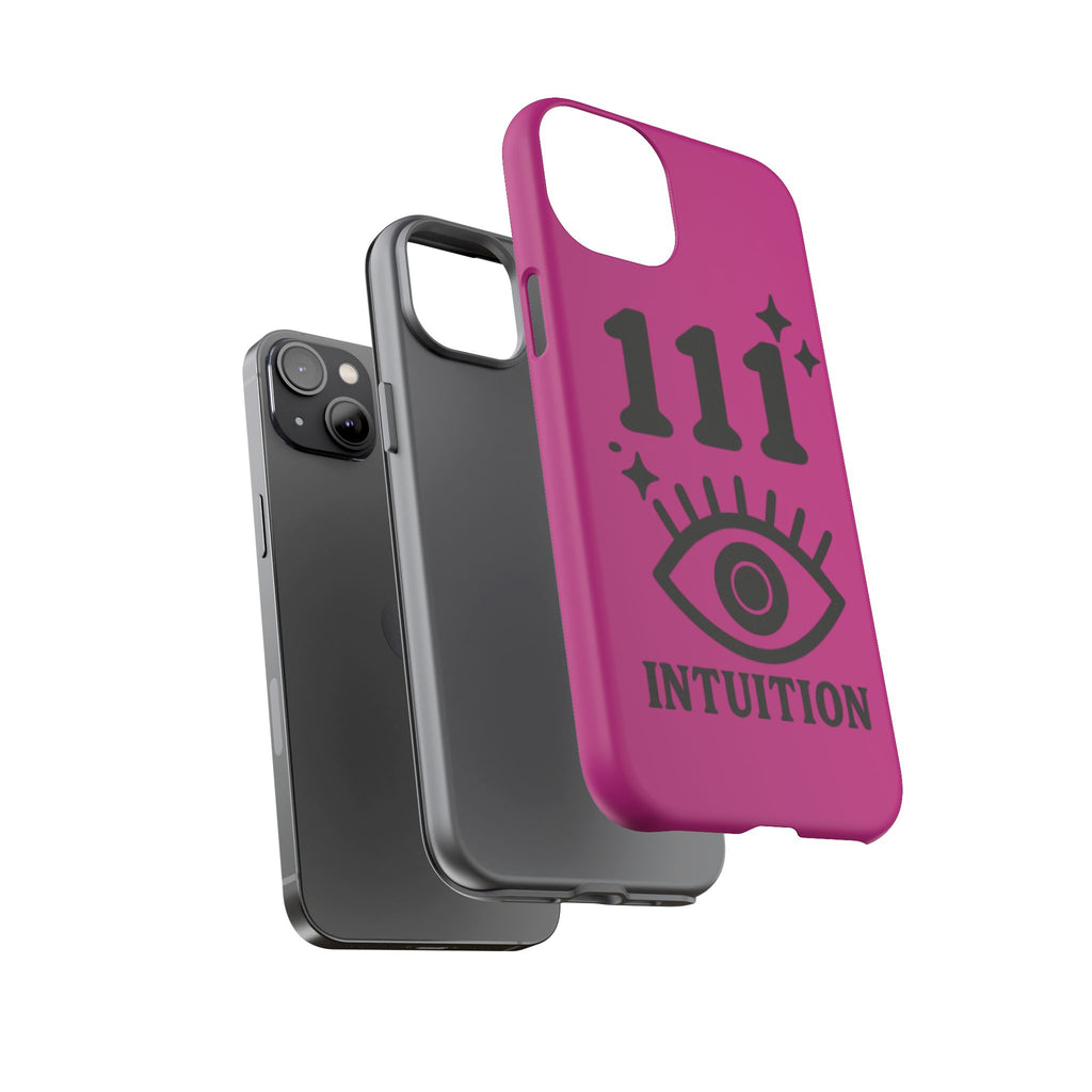 Black & Pink 111 Intuition Phone Case