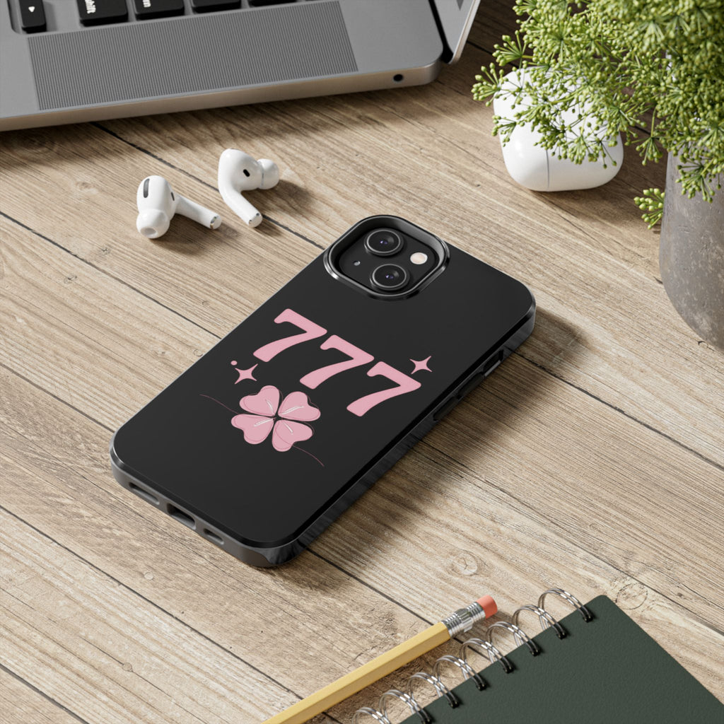Black & Pink 777 Phone Case