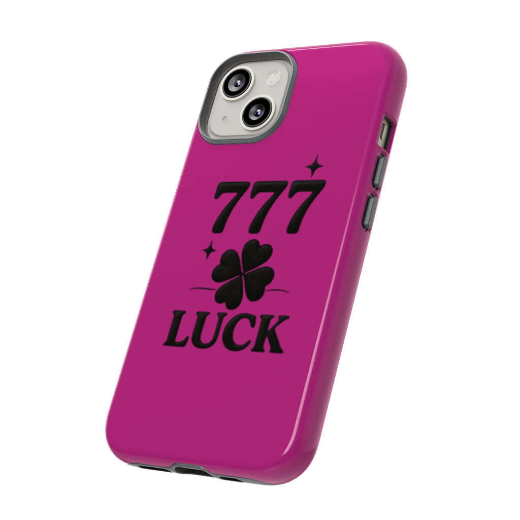 Black & Pink 777 Luck Phone Case