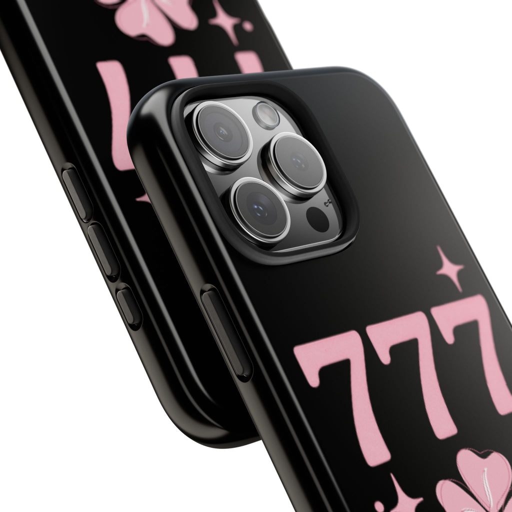 Black & Pink 777 Phone Case