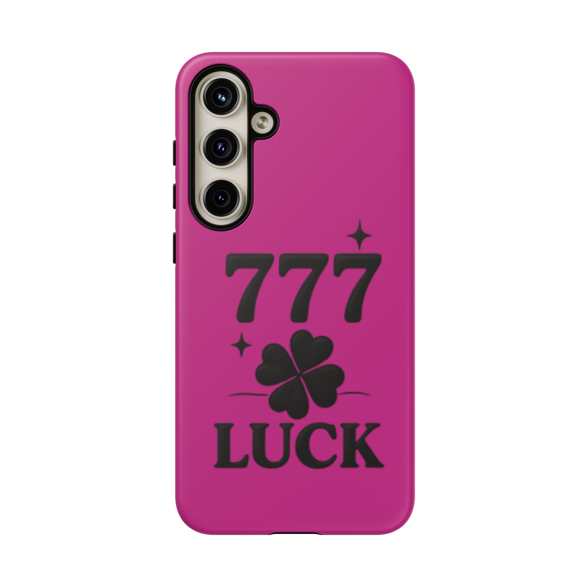 Black & Pink 777 Luck Phone Case