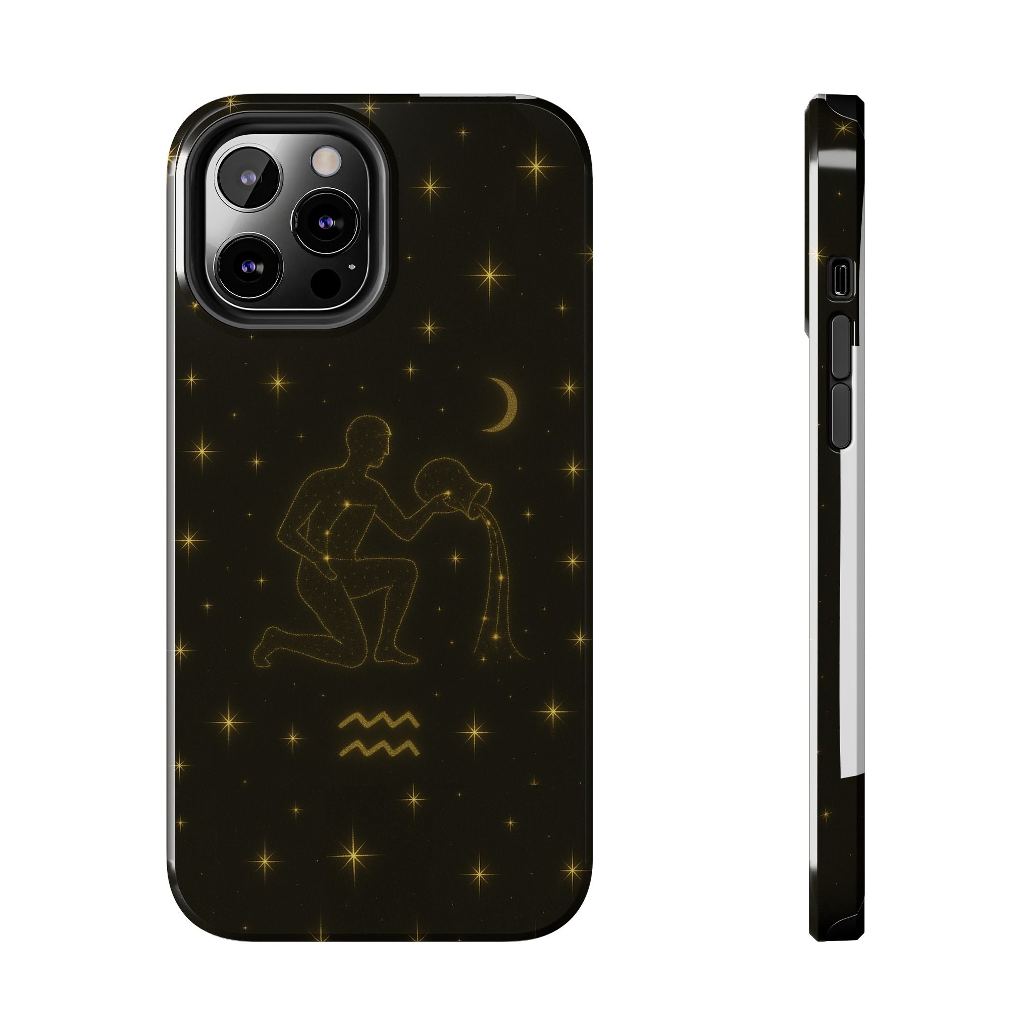 Aquarius Constellation Tough Phone Case — Zodiac Water-Bearer Astrology Design