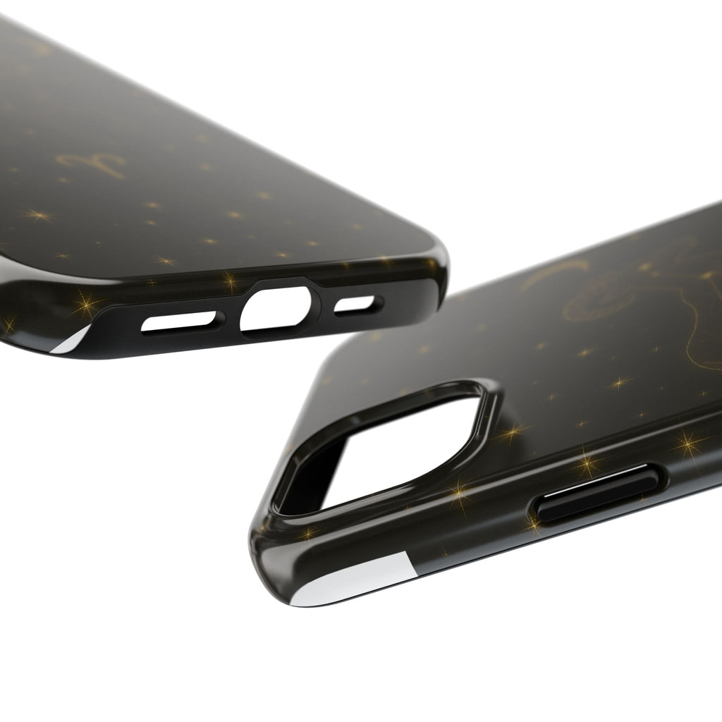 Aries Constellation Tough Phone Case — Zodiac Ram Star Map Design