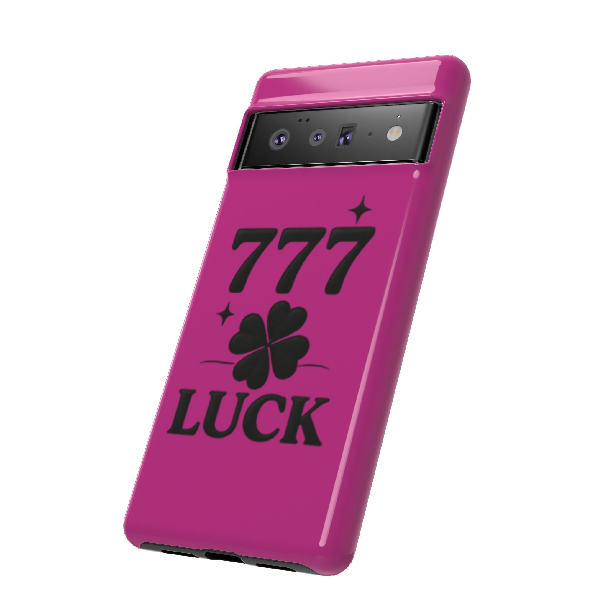 Black & Pink 777 Luck Phone Case