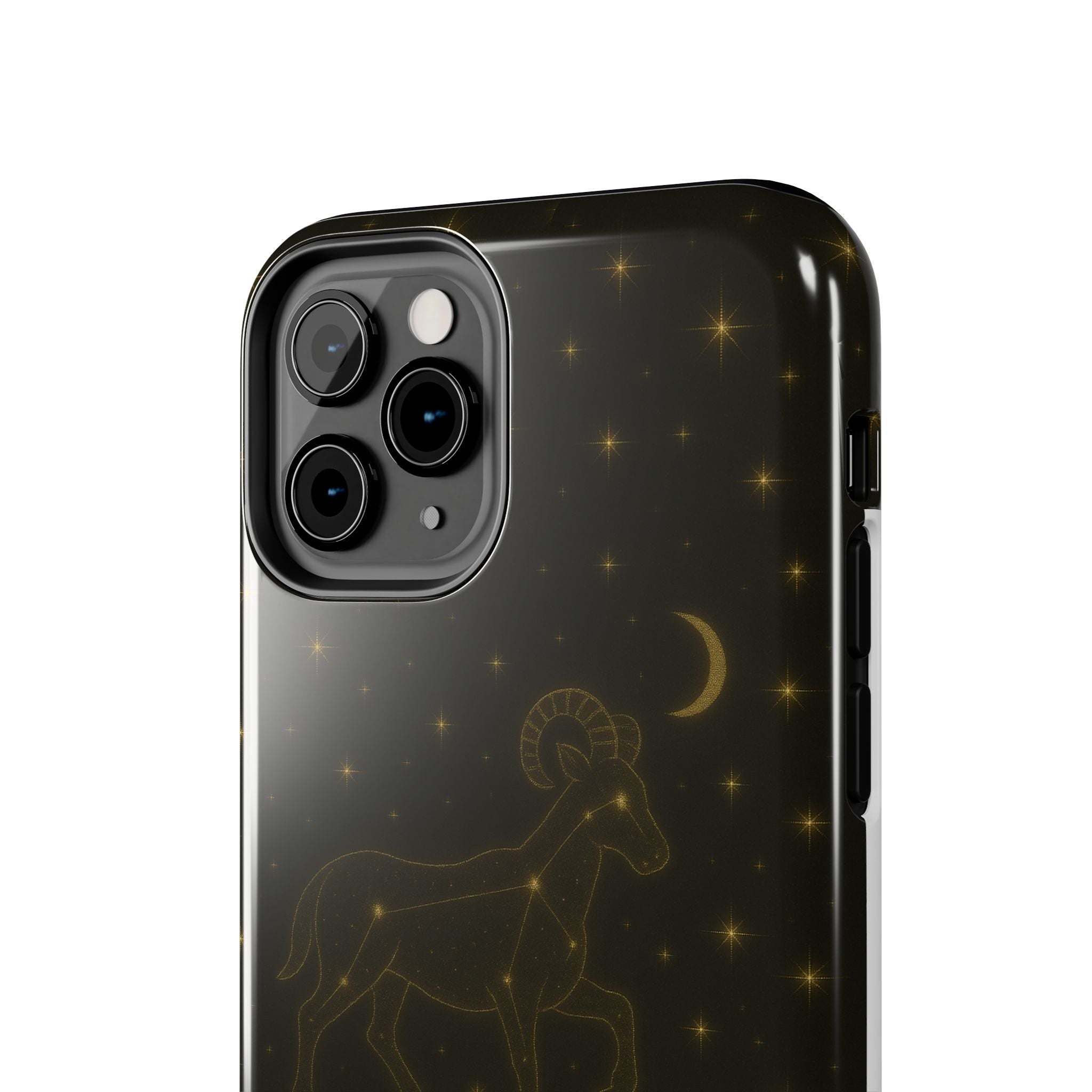 Aries Constellation Tough Phone Case — Zodiac Ram Star Map Design