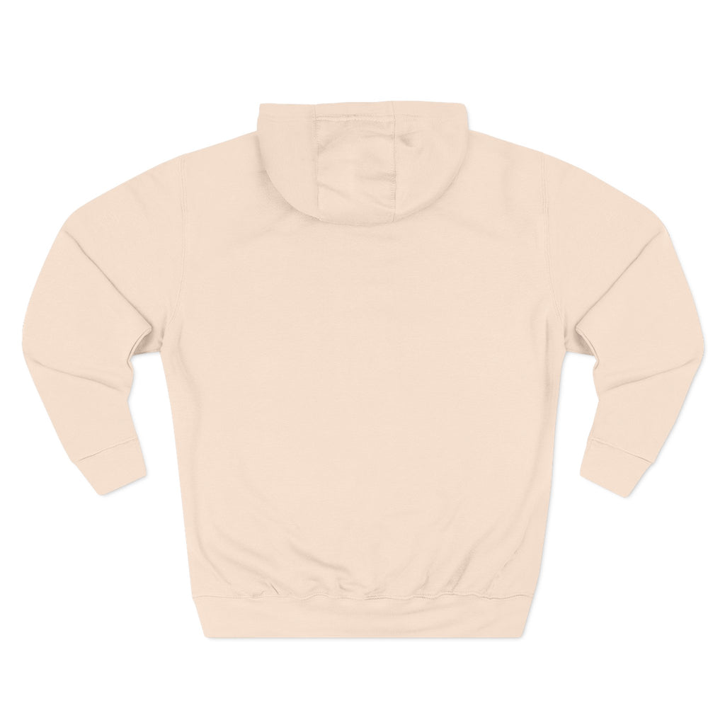 Hot & Cold Pink Flame Hoodie — Graphic Fleece Pullover