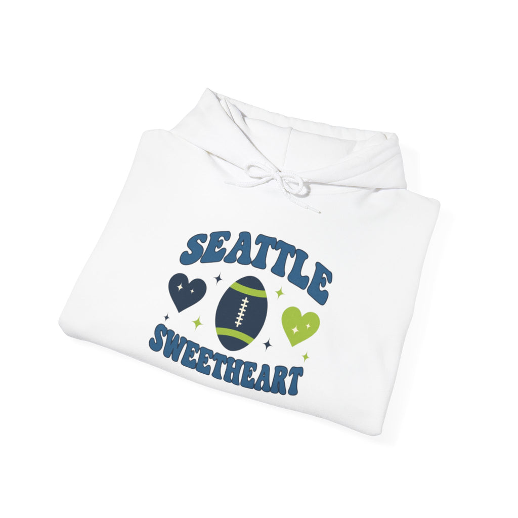 Seattle Sweetheart Football Hoodie — Fan Pullover