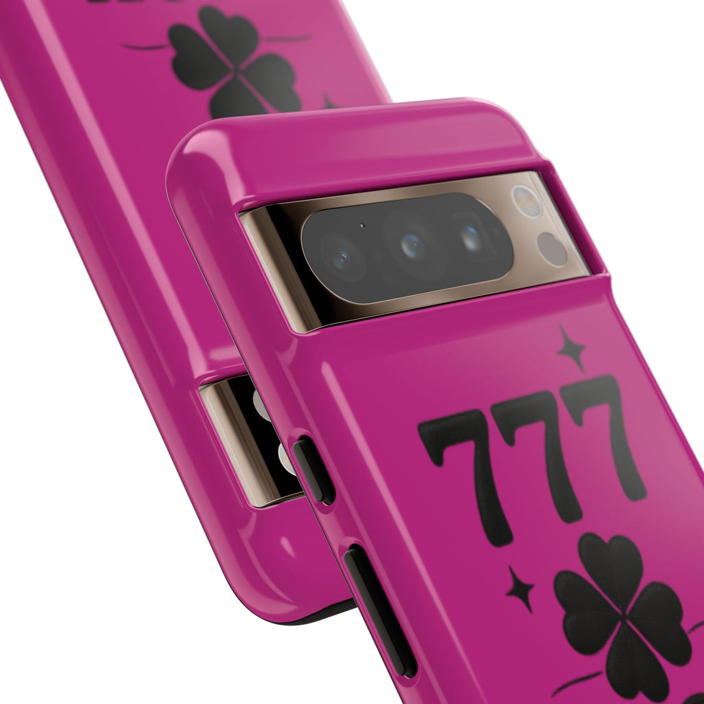 Black & Pink 777 Luck Phone Case