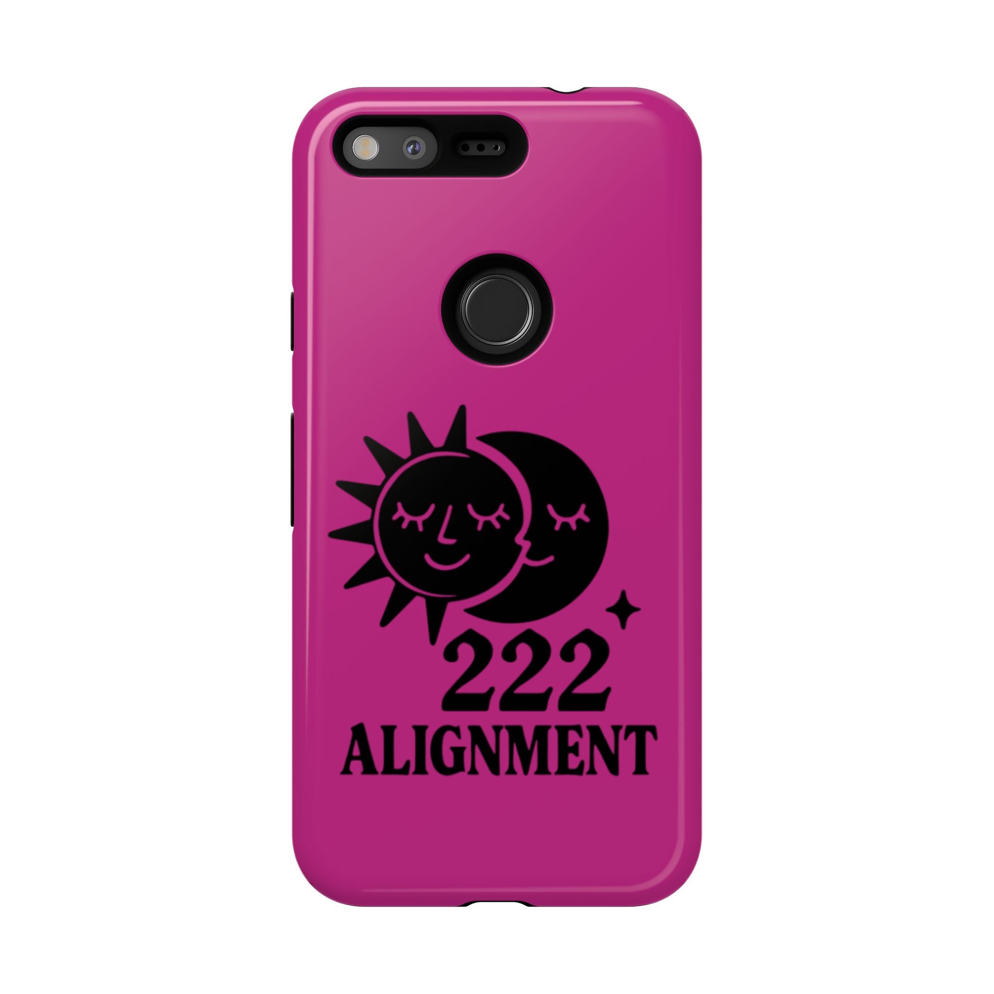 Black & Pink 222 Alignment Phone Case