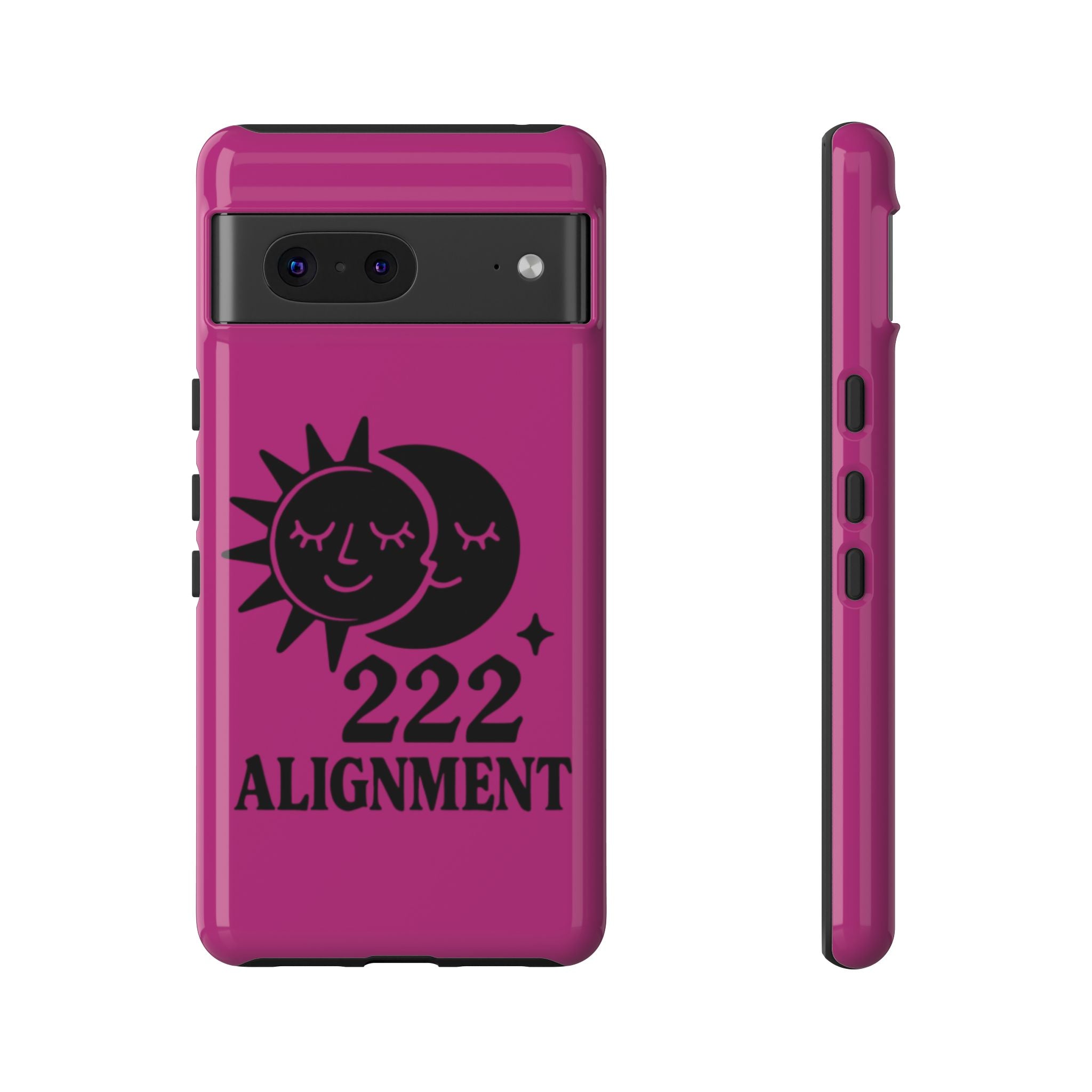 Black & Pink 222 Alignment Phone Case