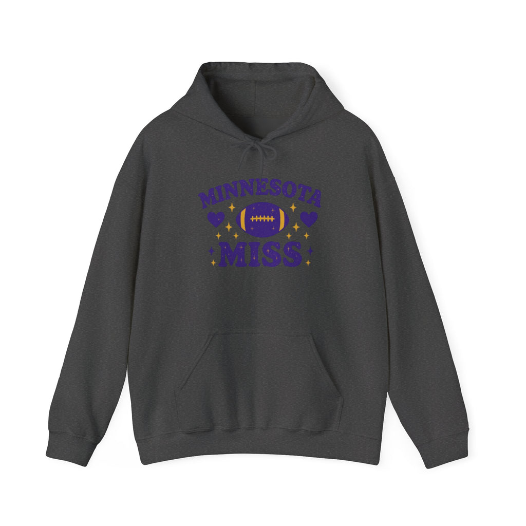 Minnesota Miss Football Hoodie — Cute State Pride Pullover