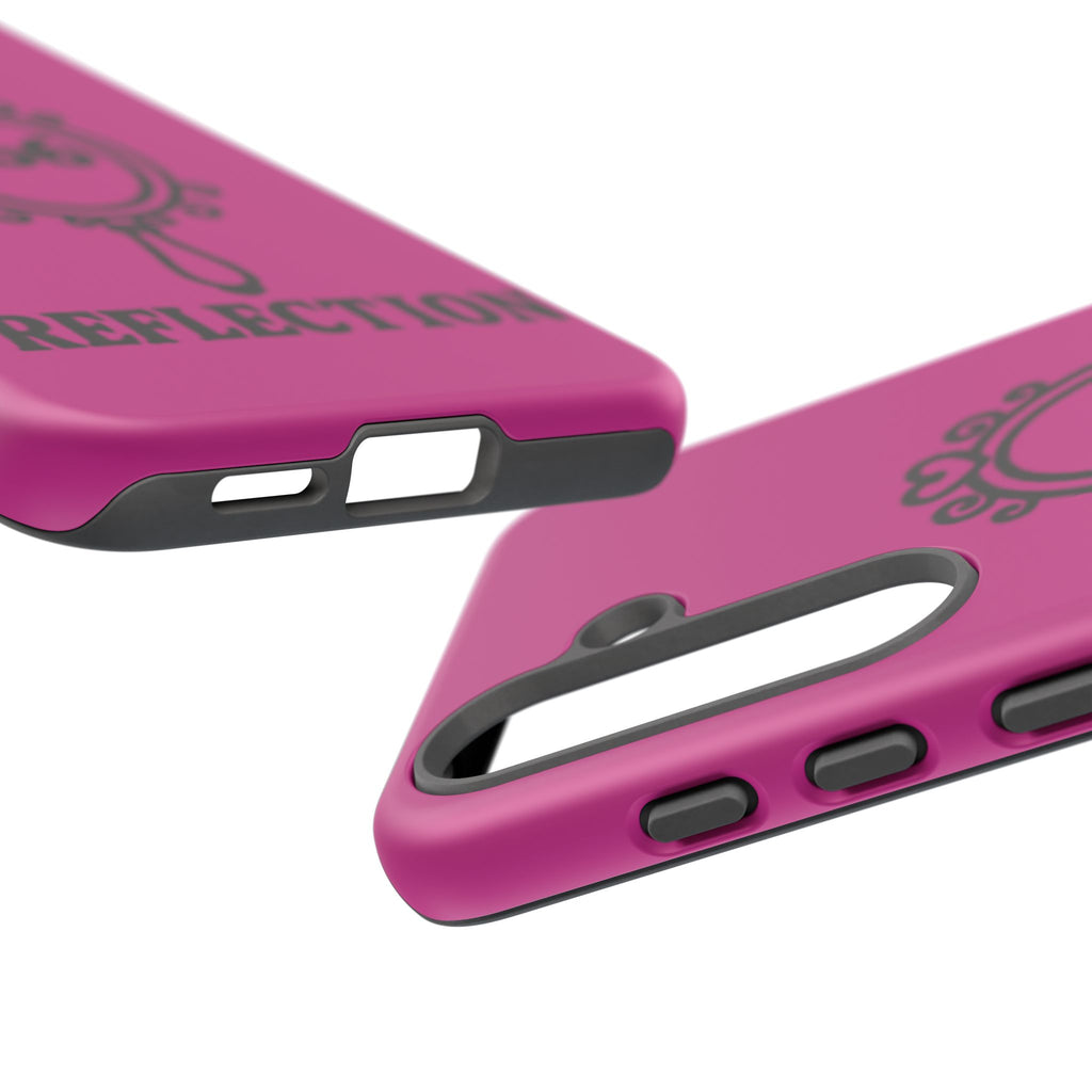 Black & Pink 666 Reflection Phone Case
