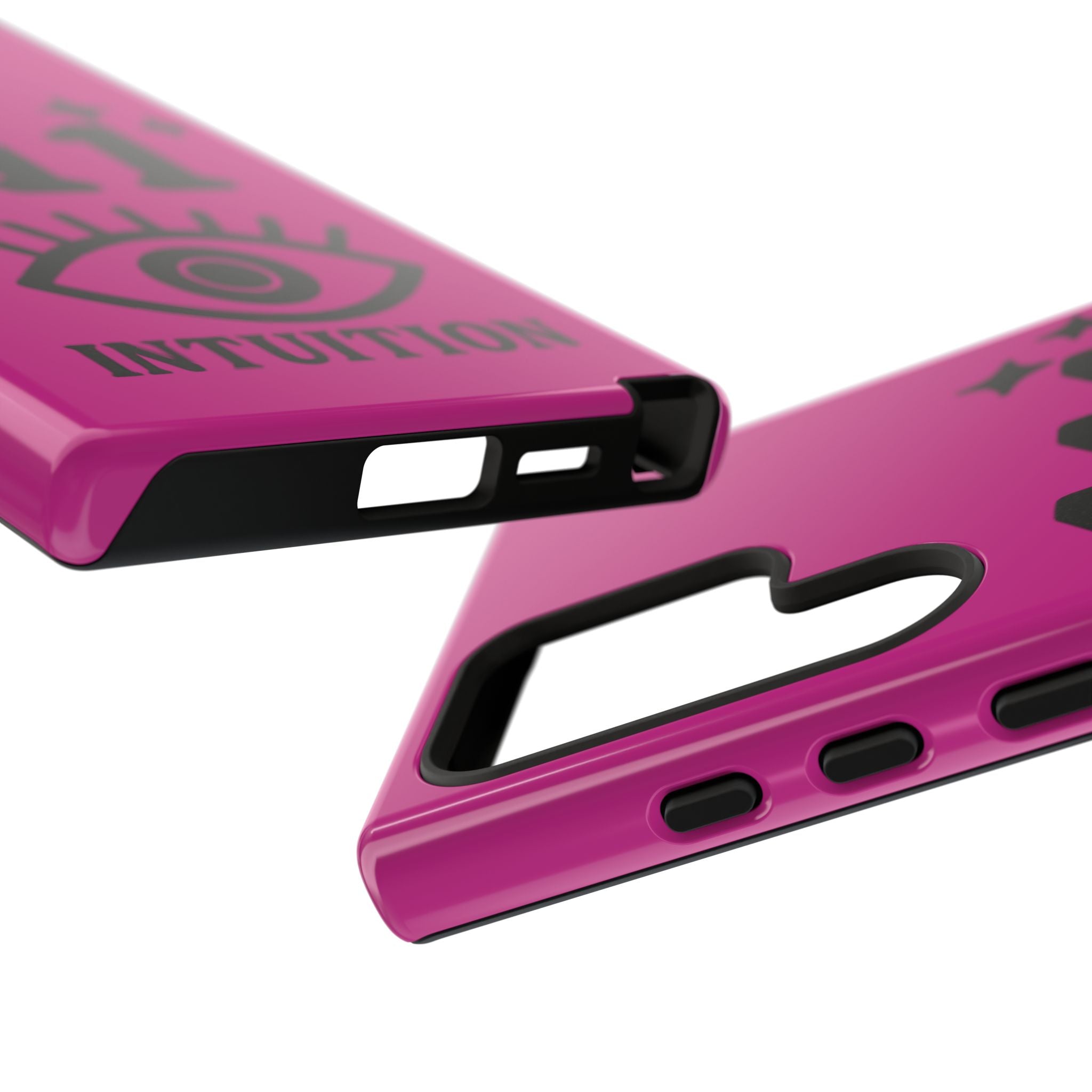 Black & Pink 111 Intuition Phone Case