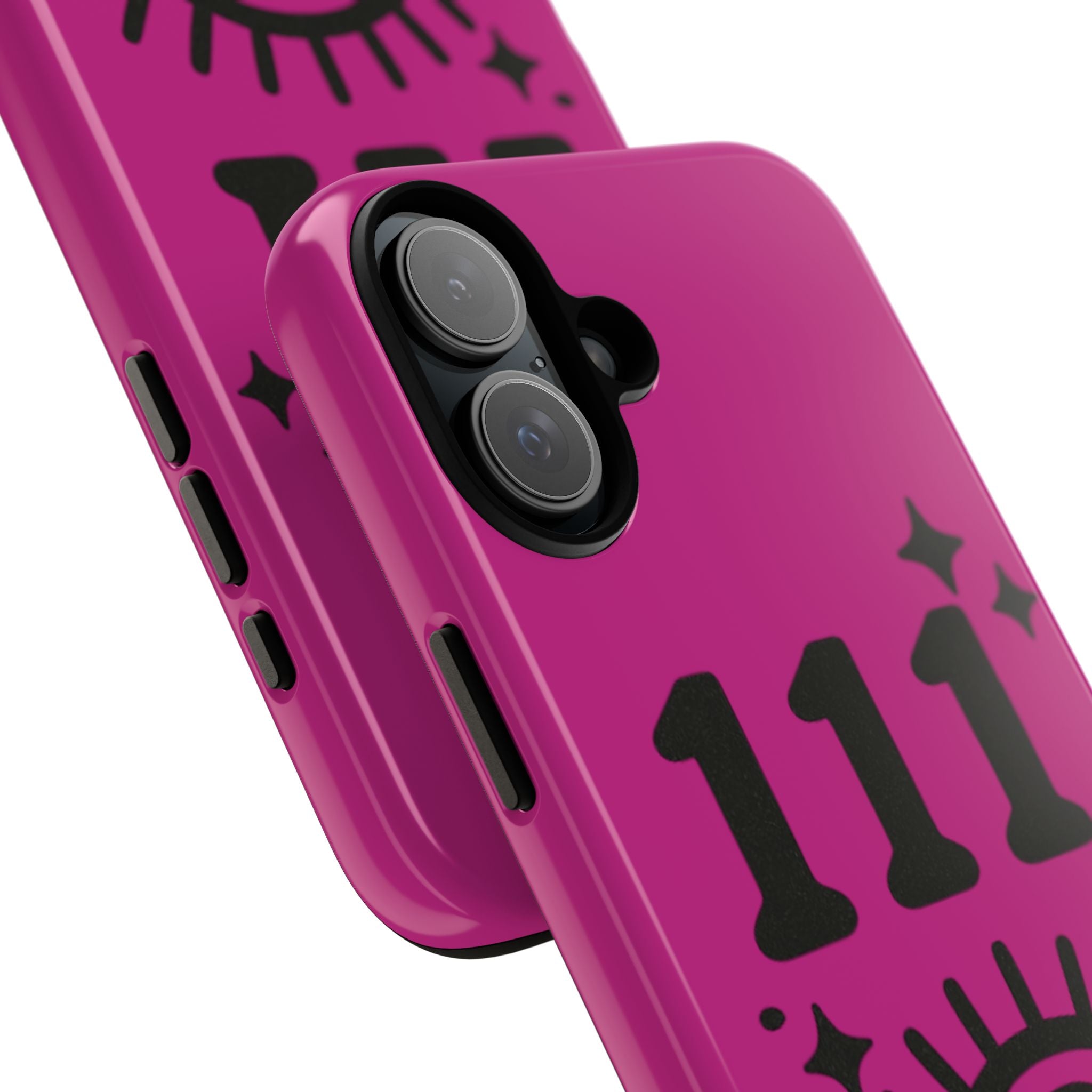 Black & Pink 111 Intuition Phone Case