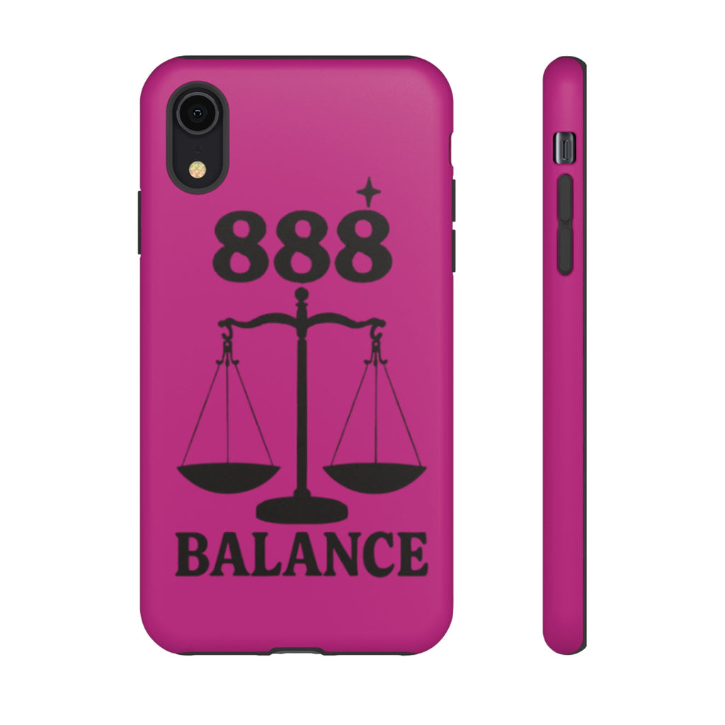 Black & Pink 888 Balance Phone Case
