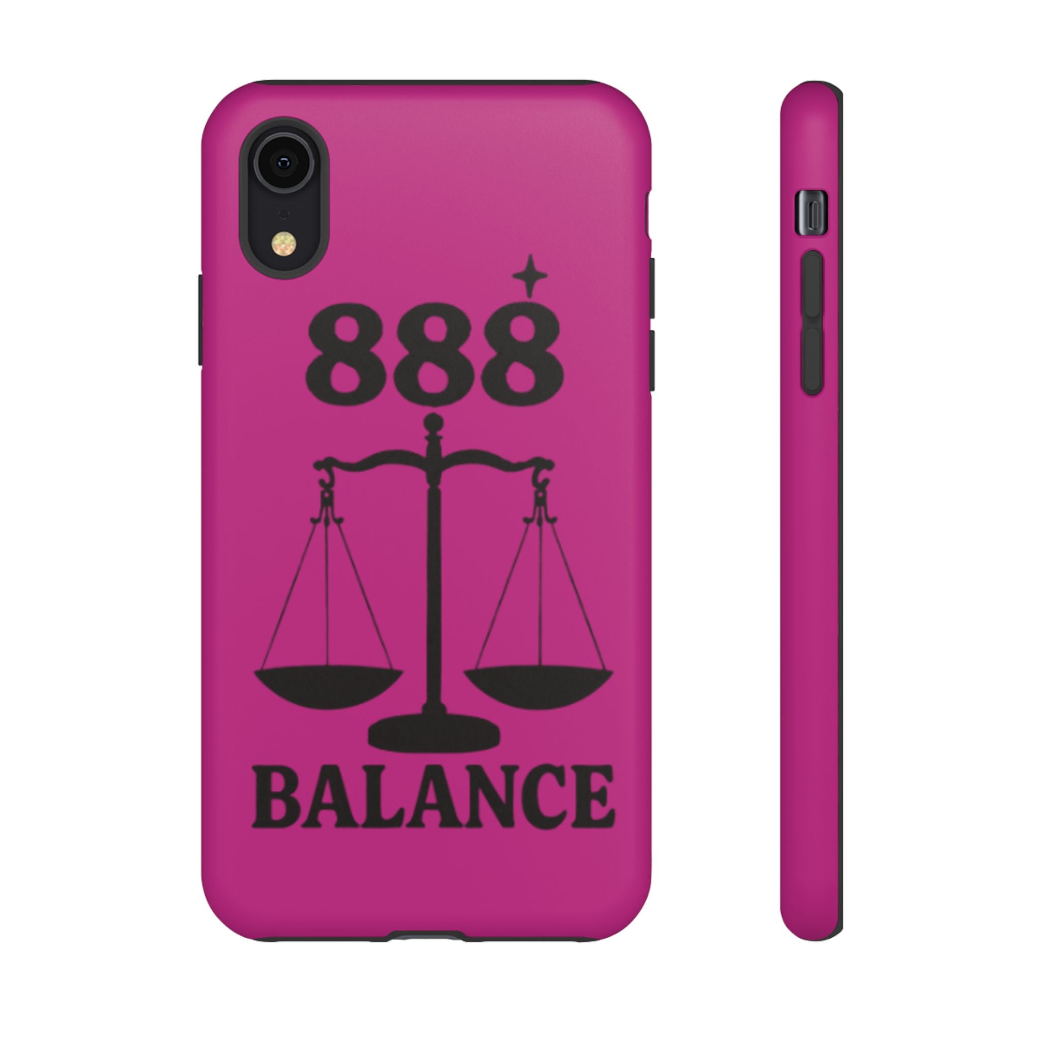 Black & Pink 888 Balance Phone Case