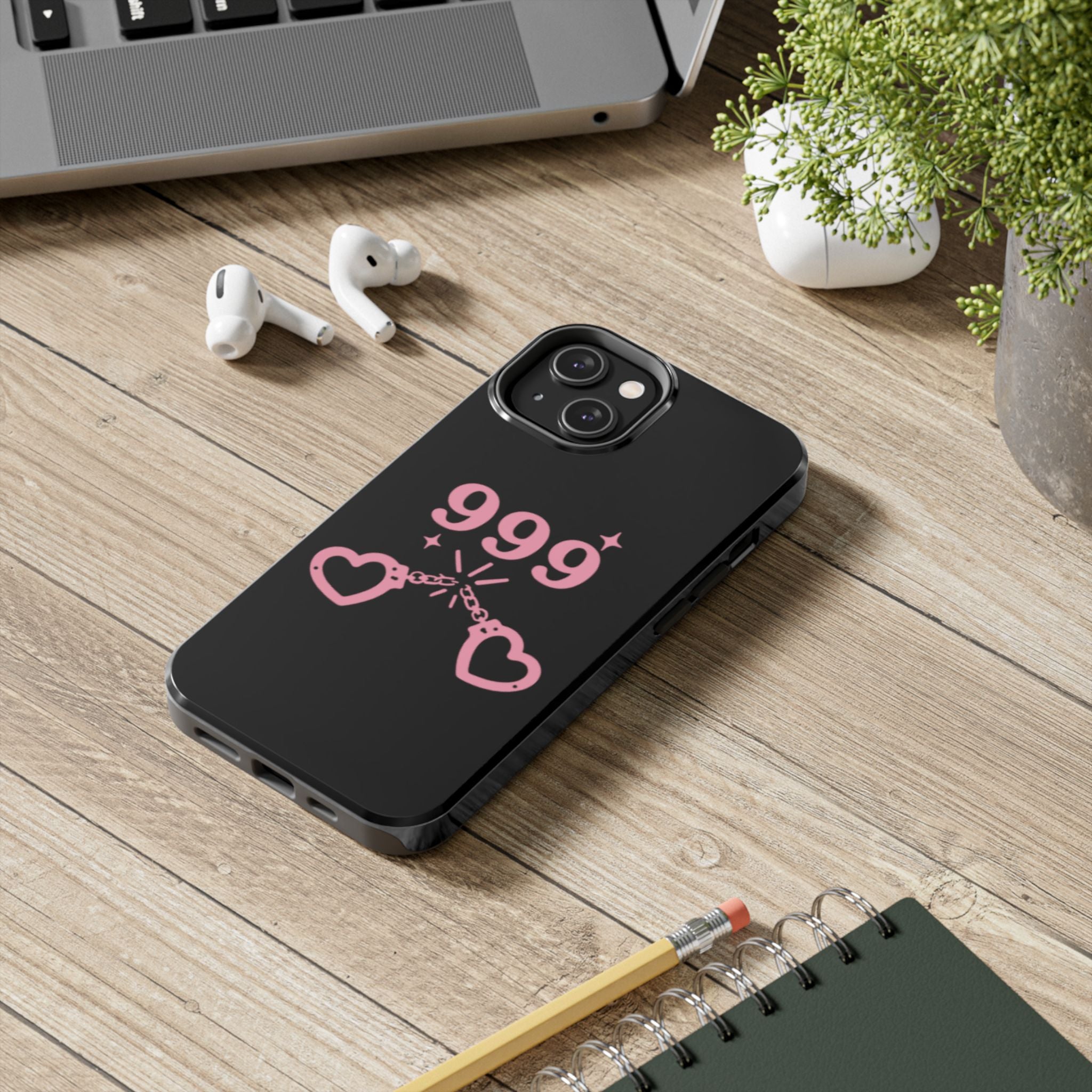 Black & Pink 999 Phone Case