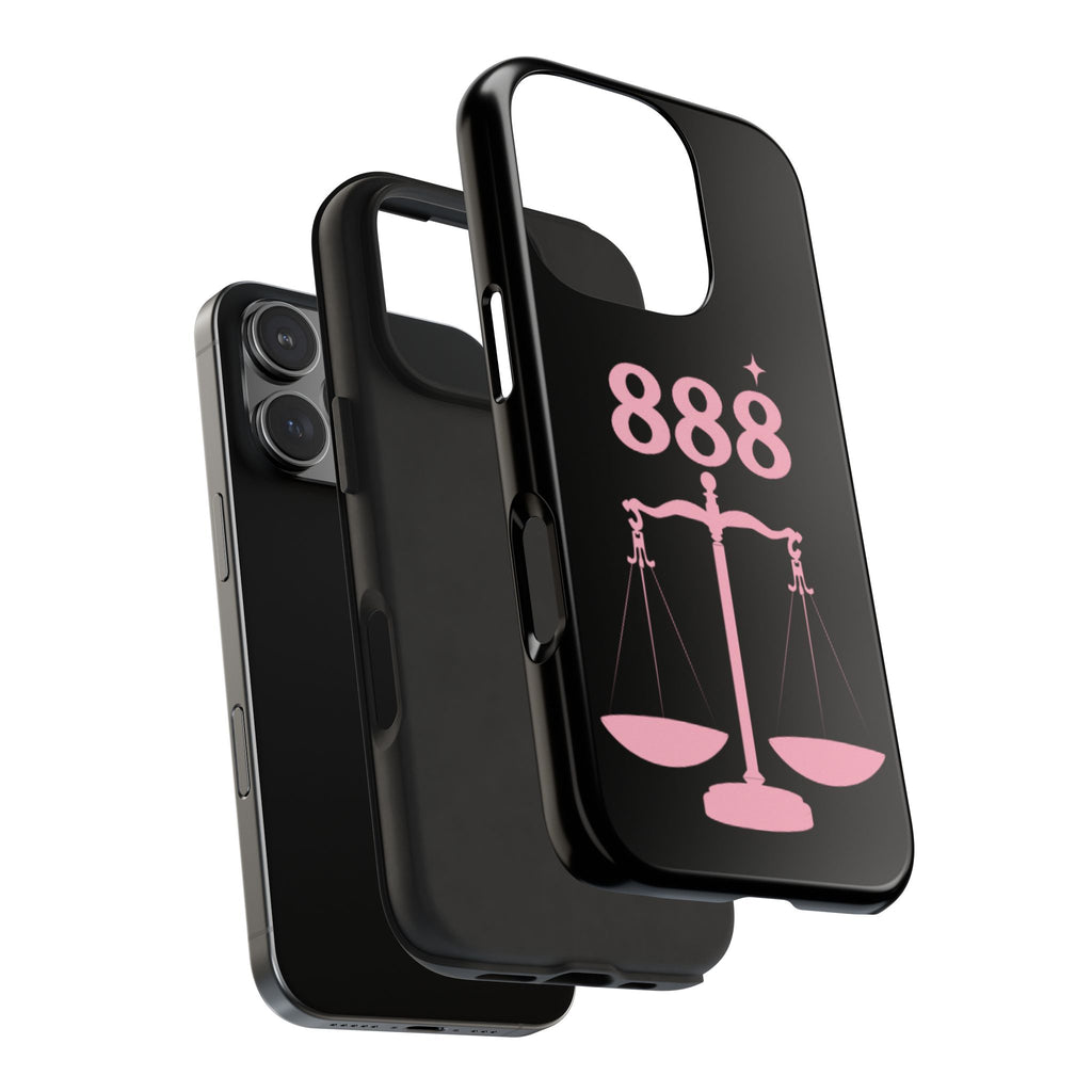 Black & Pink 888 Phone Case