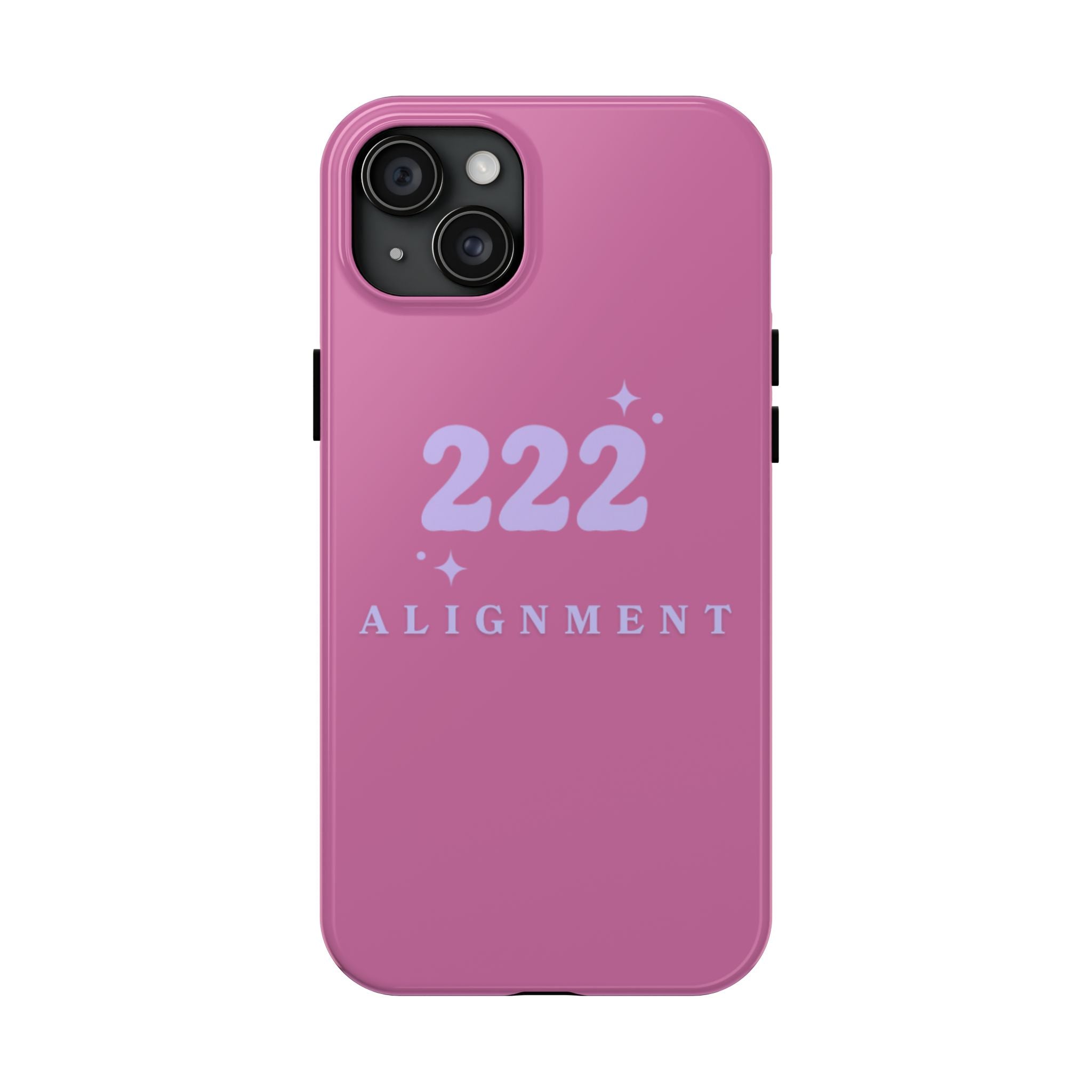 Pink & Purple 222 Alignment Phone Case