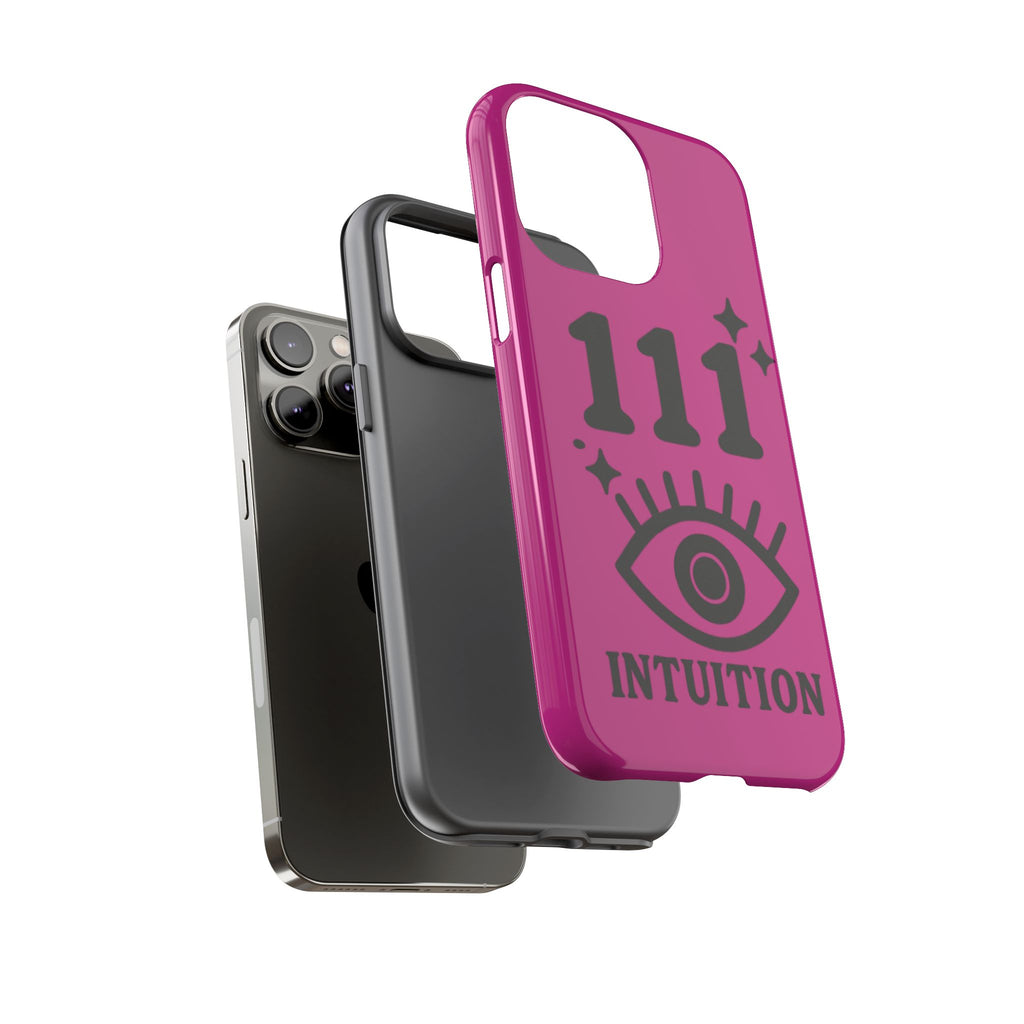 Black & Pink 111 Intuition Phone Case