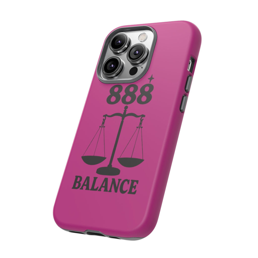 Black & Pink 888 Balance Phone Case