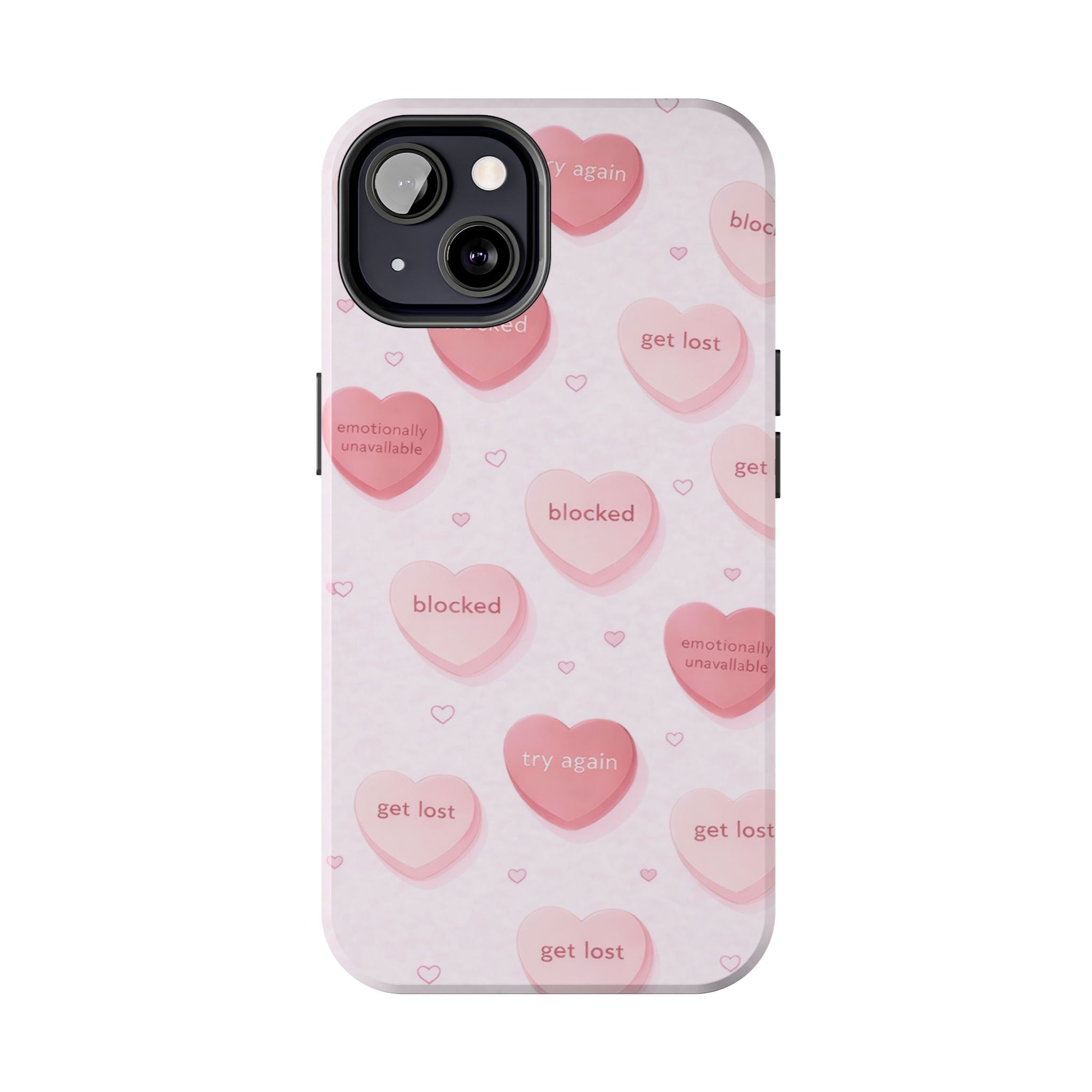 Non-Conversation Hearts Phone Case